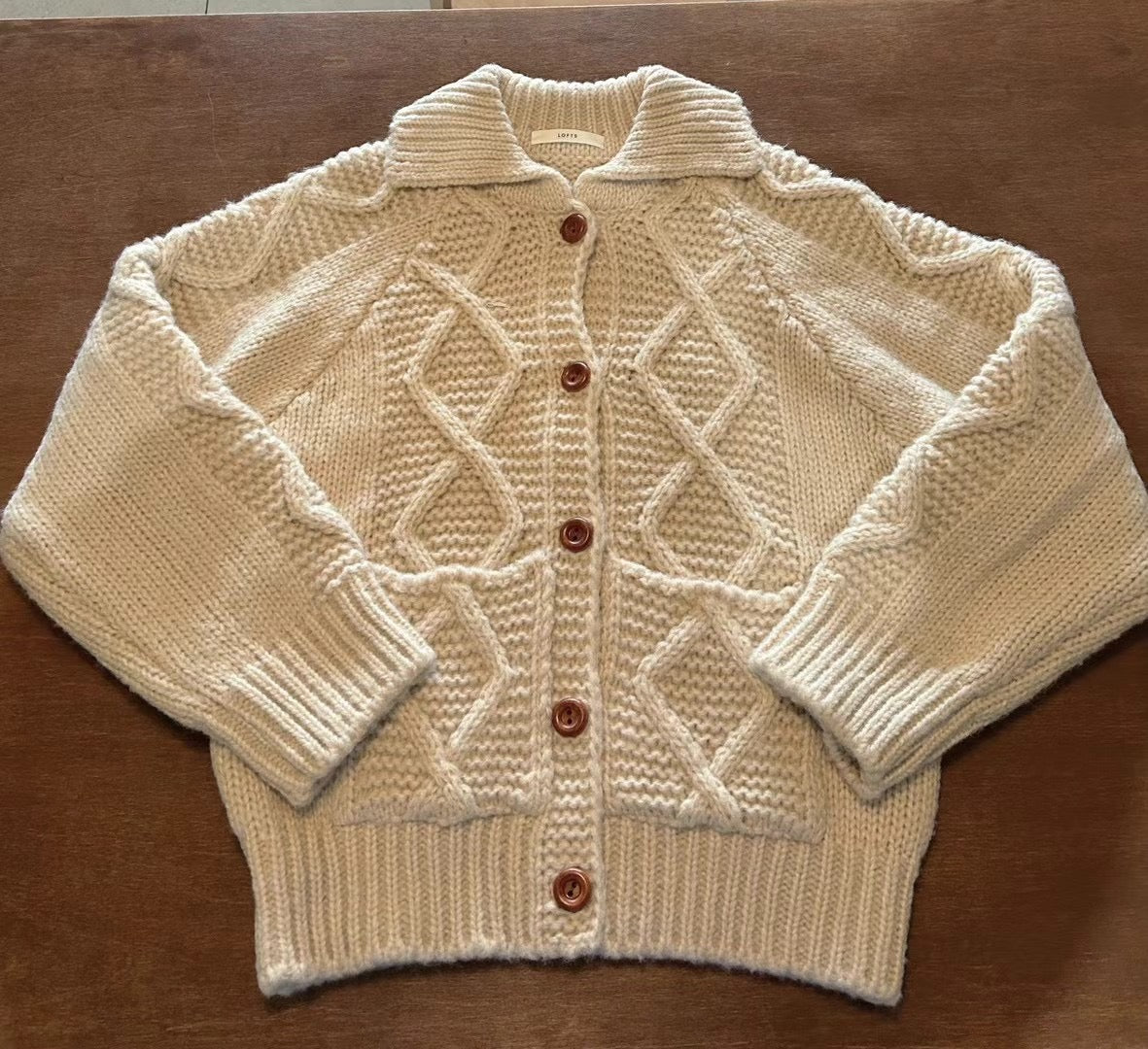 2PO |  0225022 麻花cardigan