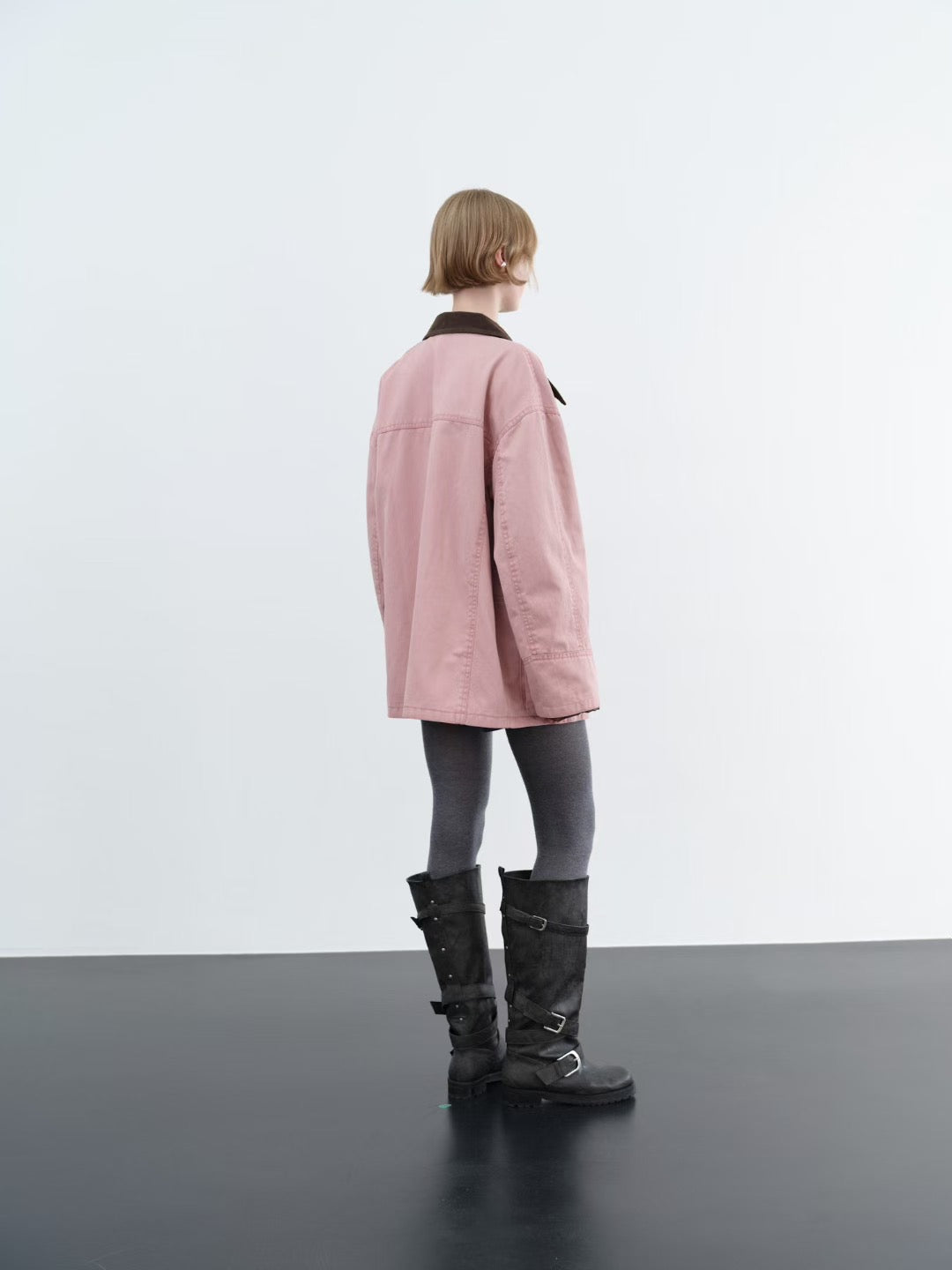 9PO 私心款 | 08250160 粉紅Parka jacket