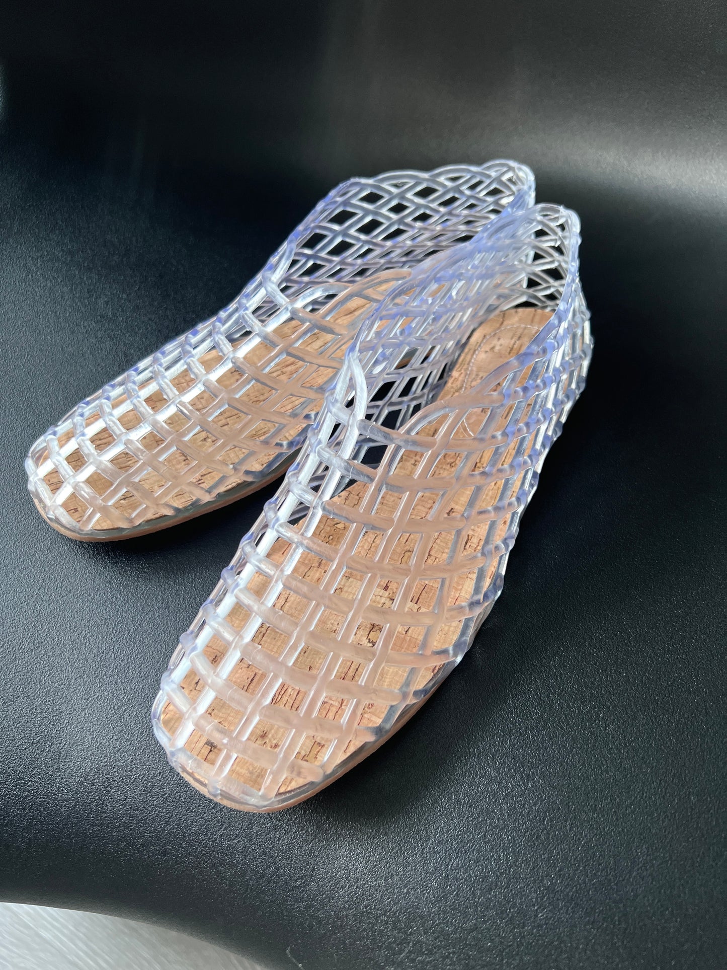 4PO | SH0043 Shoes Trend ✨Jelly flats