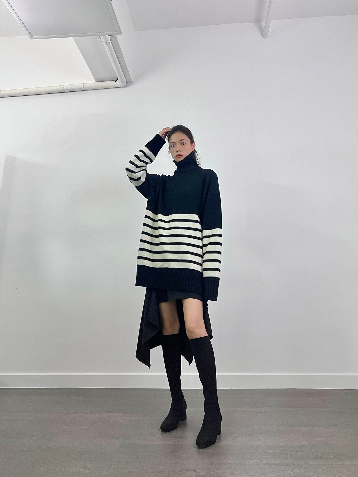 12PO | 1224134 Oversized Knit dress