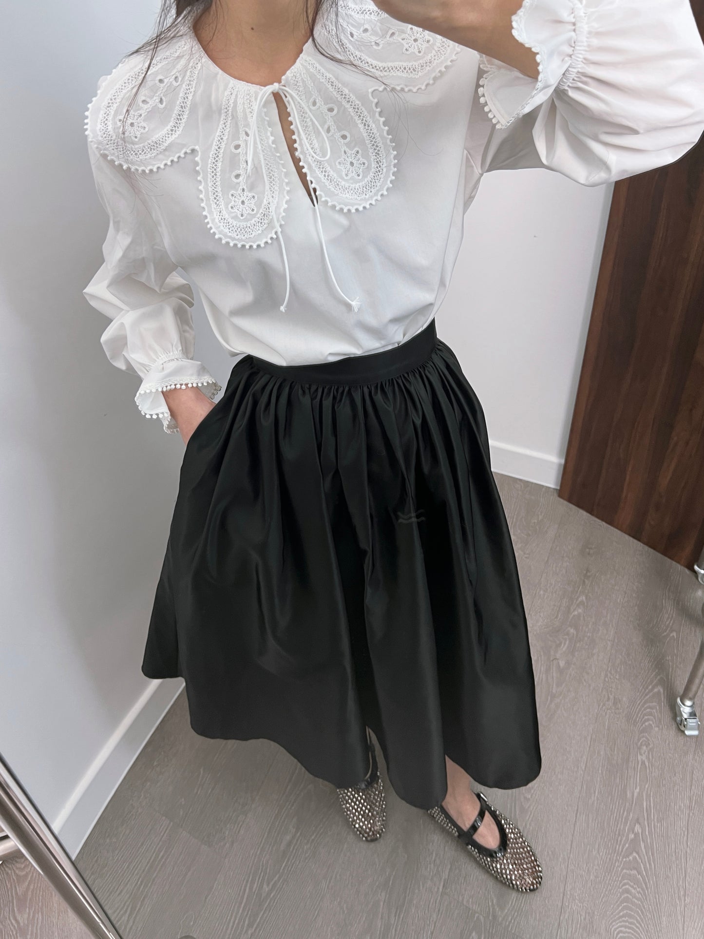 2PO 自留款|  0225017 Audrey midi skirt