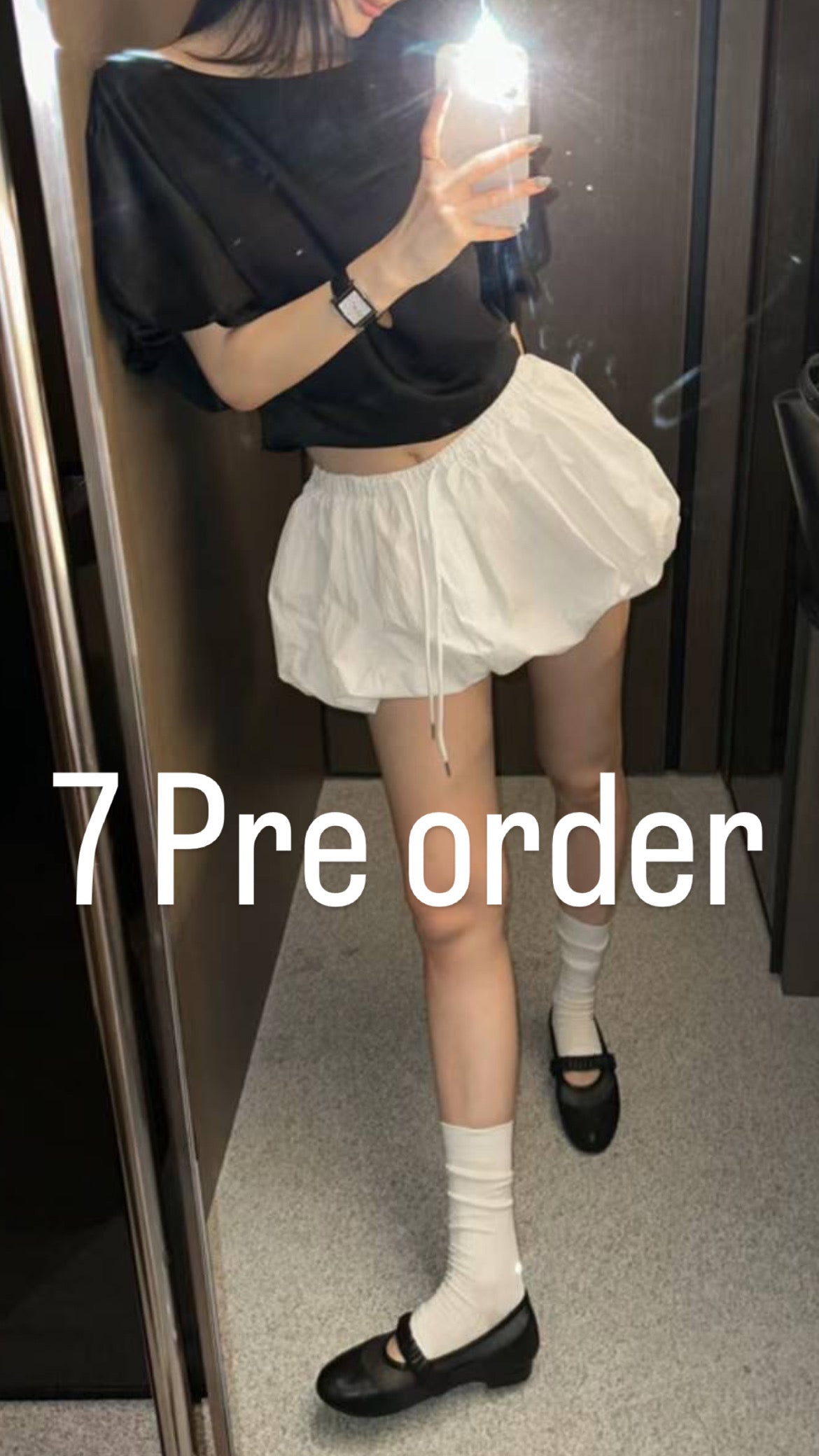 7PO 流行款 | 07250147 Balloon skort （韓國8月初休假貨期會延遲）