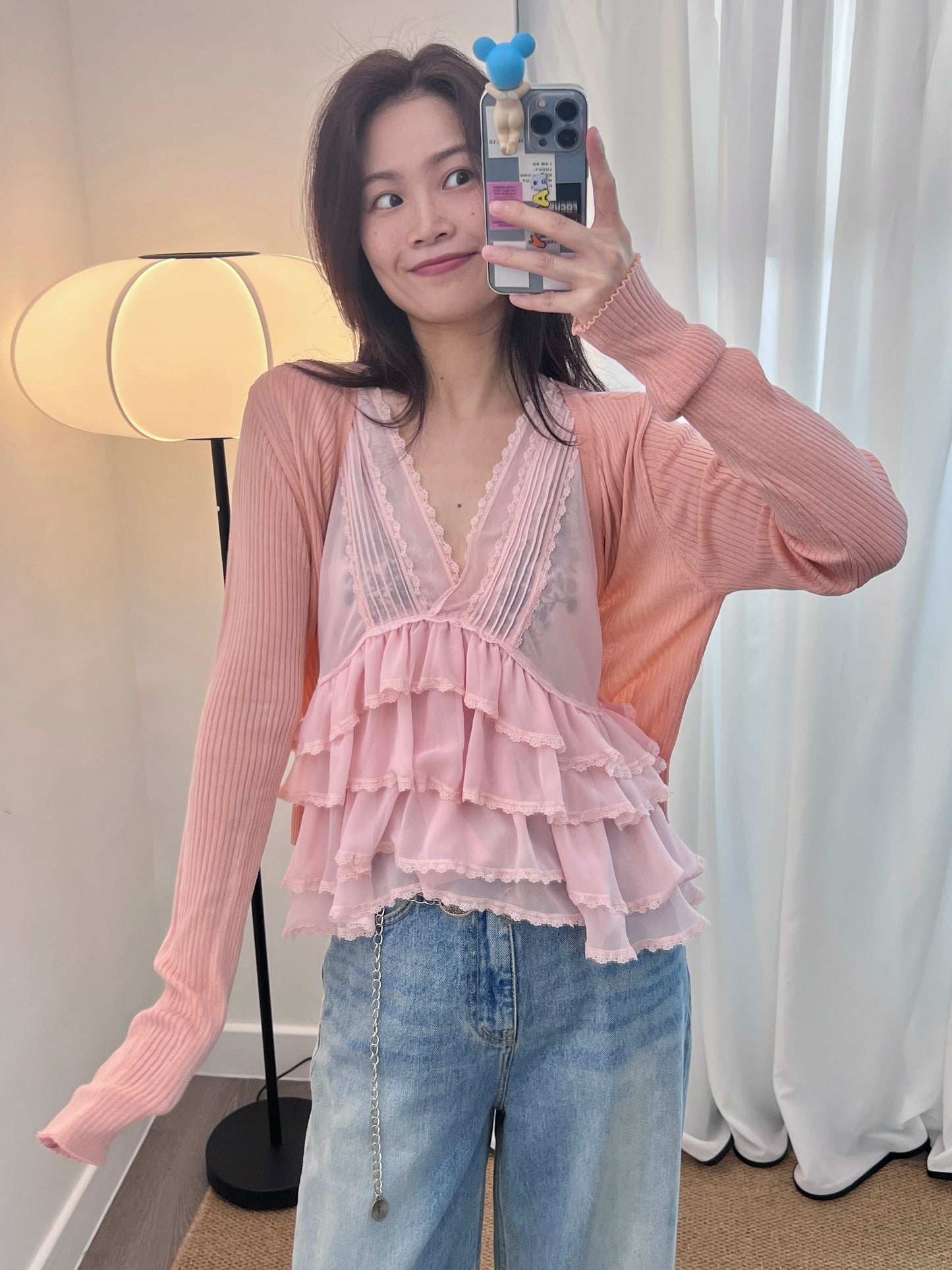 5PO
  超級熱賣款|0525086 美感飄逸Ruffles top