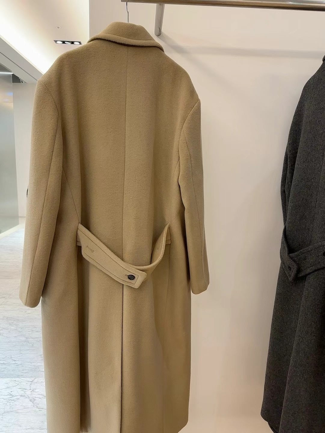 11月PO 24FW流行｜ 1124126 Double breasted Merino wool coat
