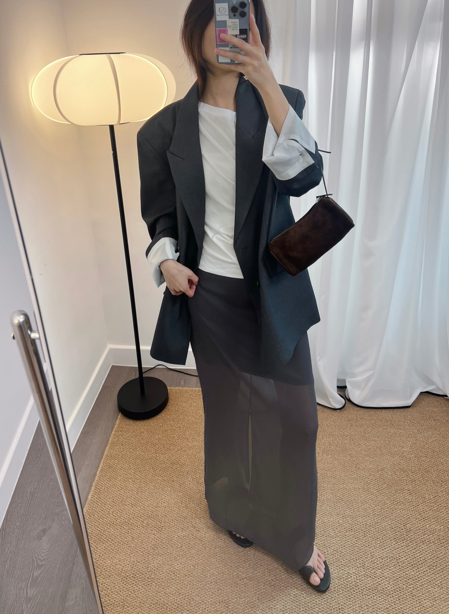 5PO 自留推介 |0525092 Chiffon dreams straight out skirt