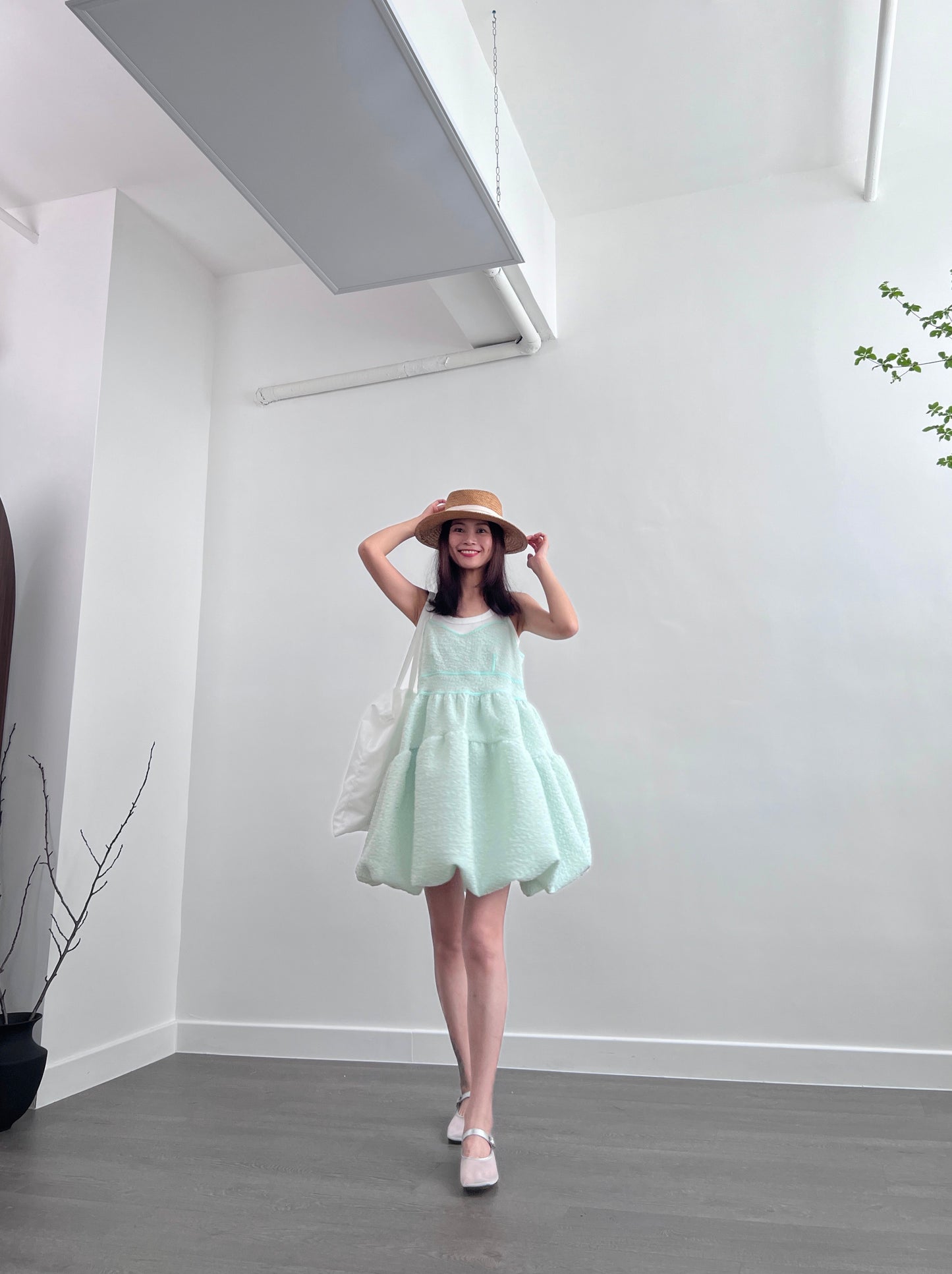 Sold out 5Pre order  No.1 打卡超上鏡| Blossom mini dress