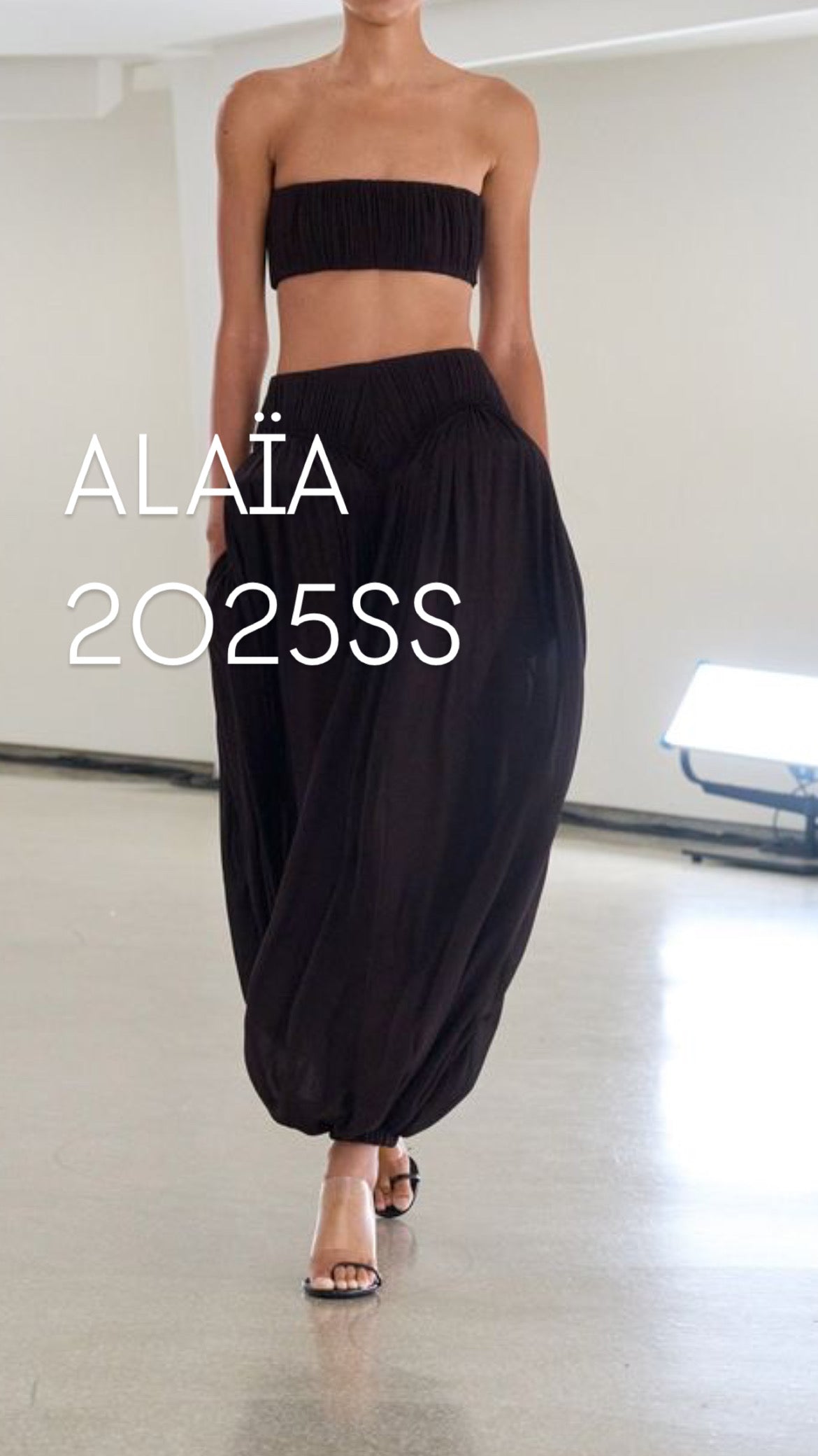 6PO 25Trend ｜06250111 Chiffon Aladdin pants