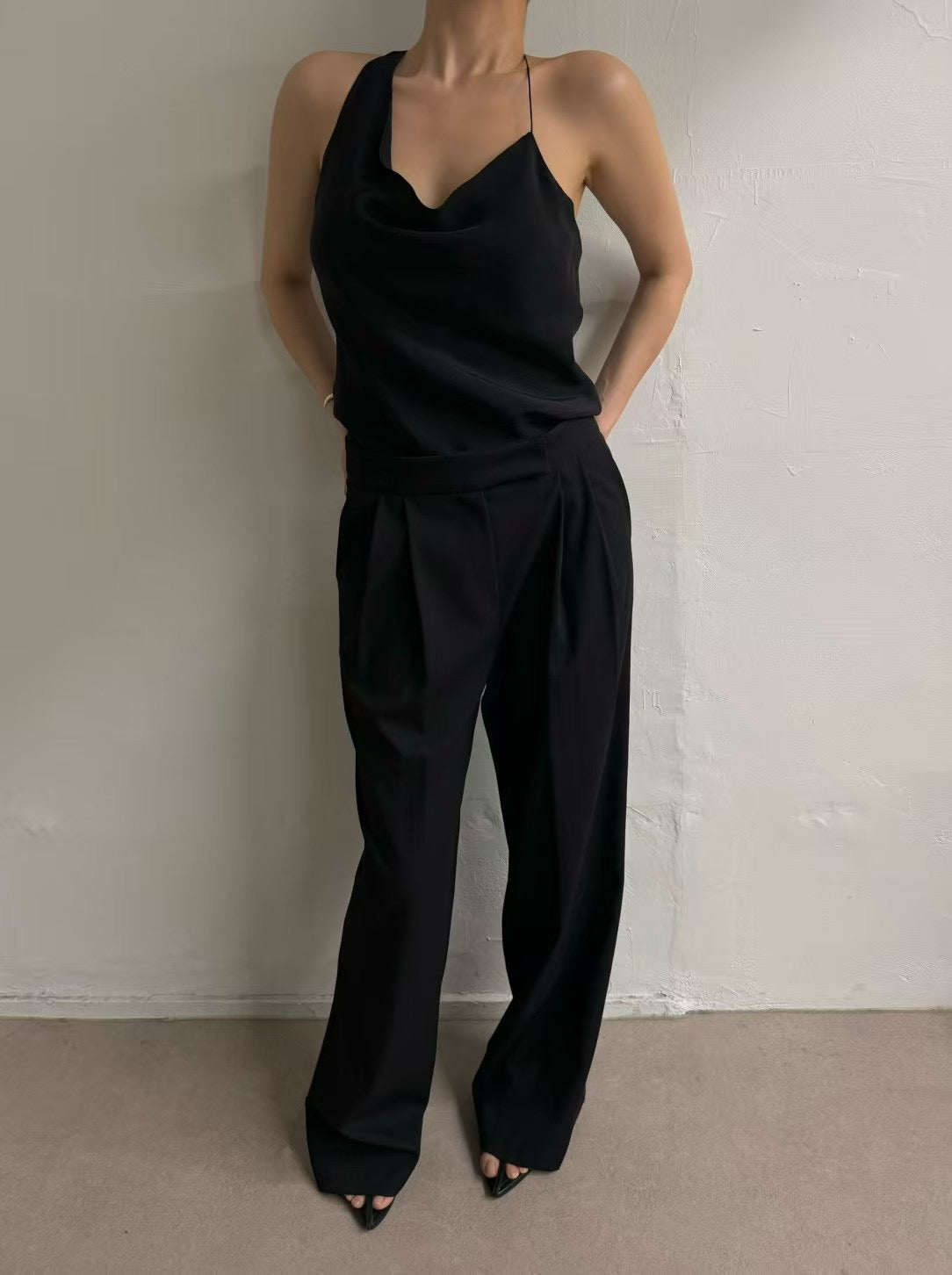 6PO Classy outfit｜06250112 Satin camisole