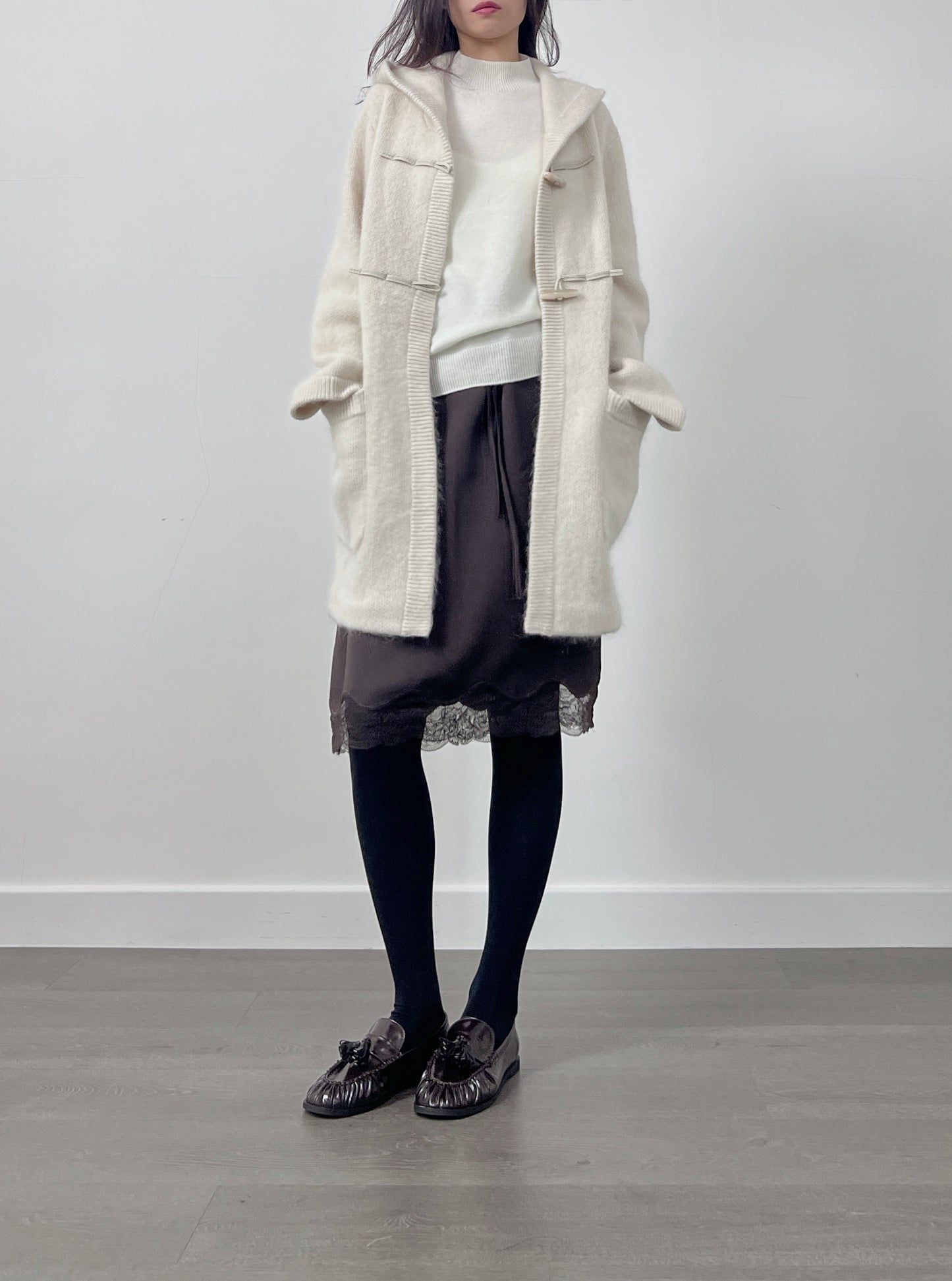 12PO 0120250239 毛毛長cardigan