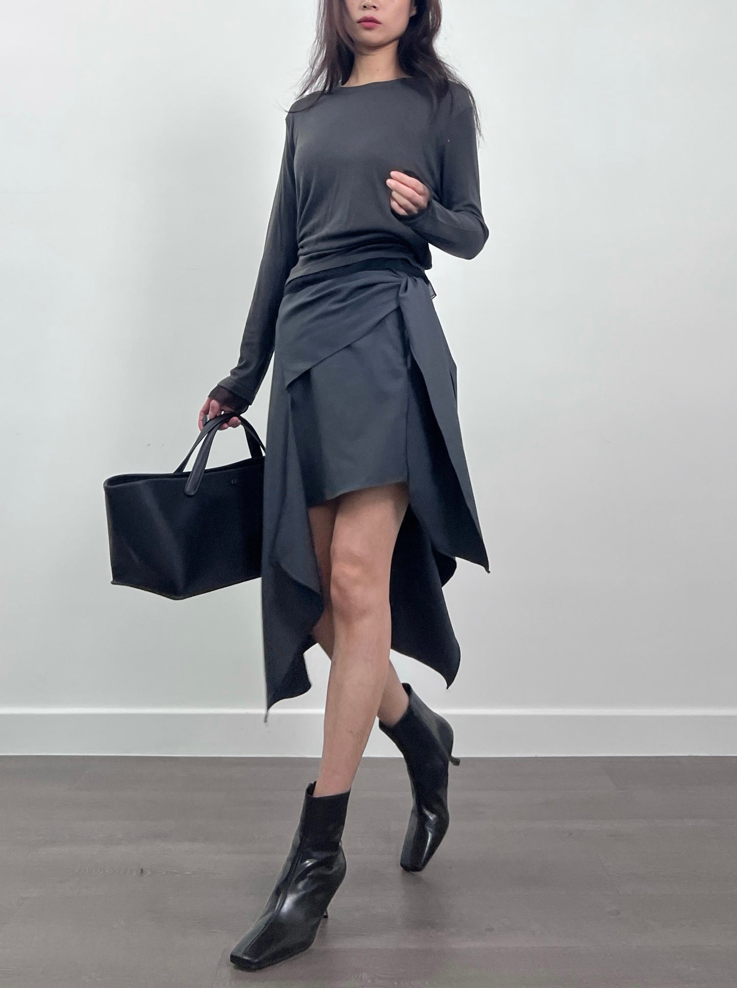 12PO 推薦款| 1224131 Tie waist Skirt