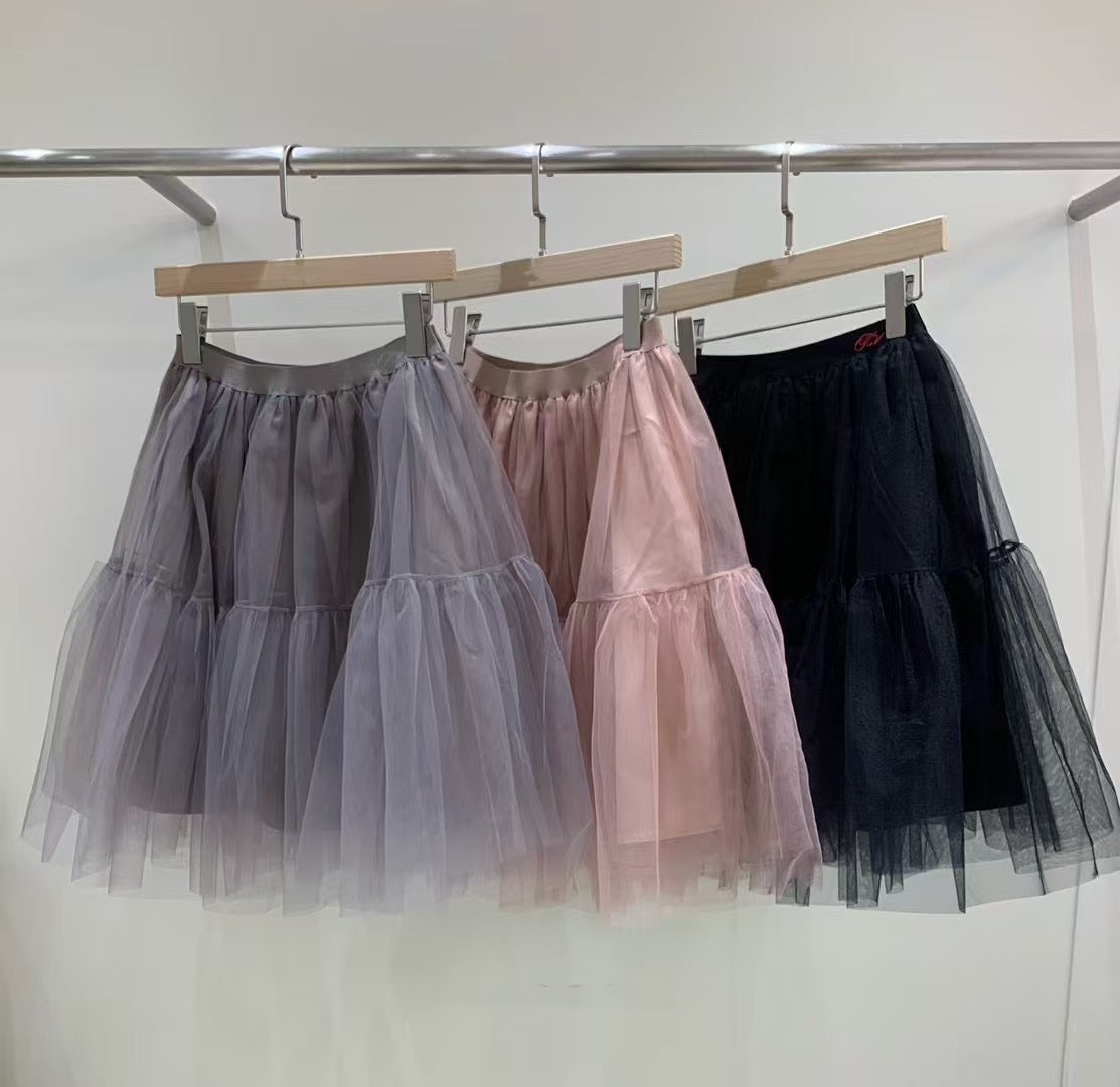 2PO 自留款|  0225016 TuTu midi skirt