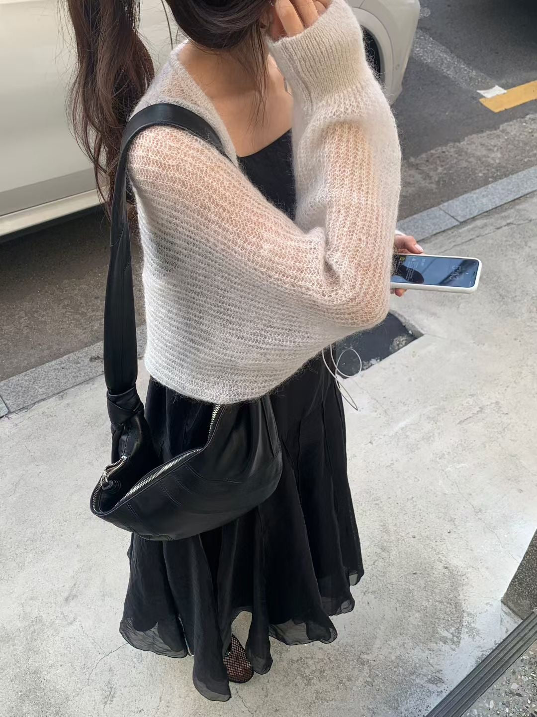 9PO 精緻小配搭 | 08250157 披肩式cardigan