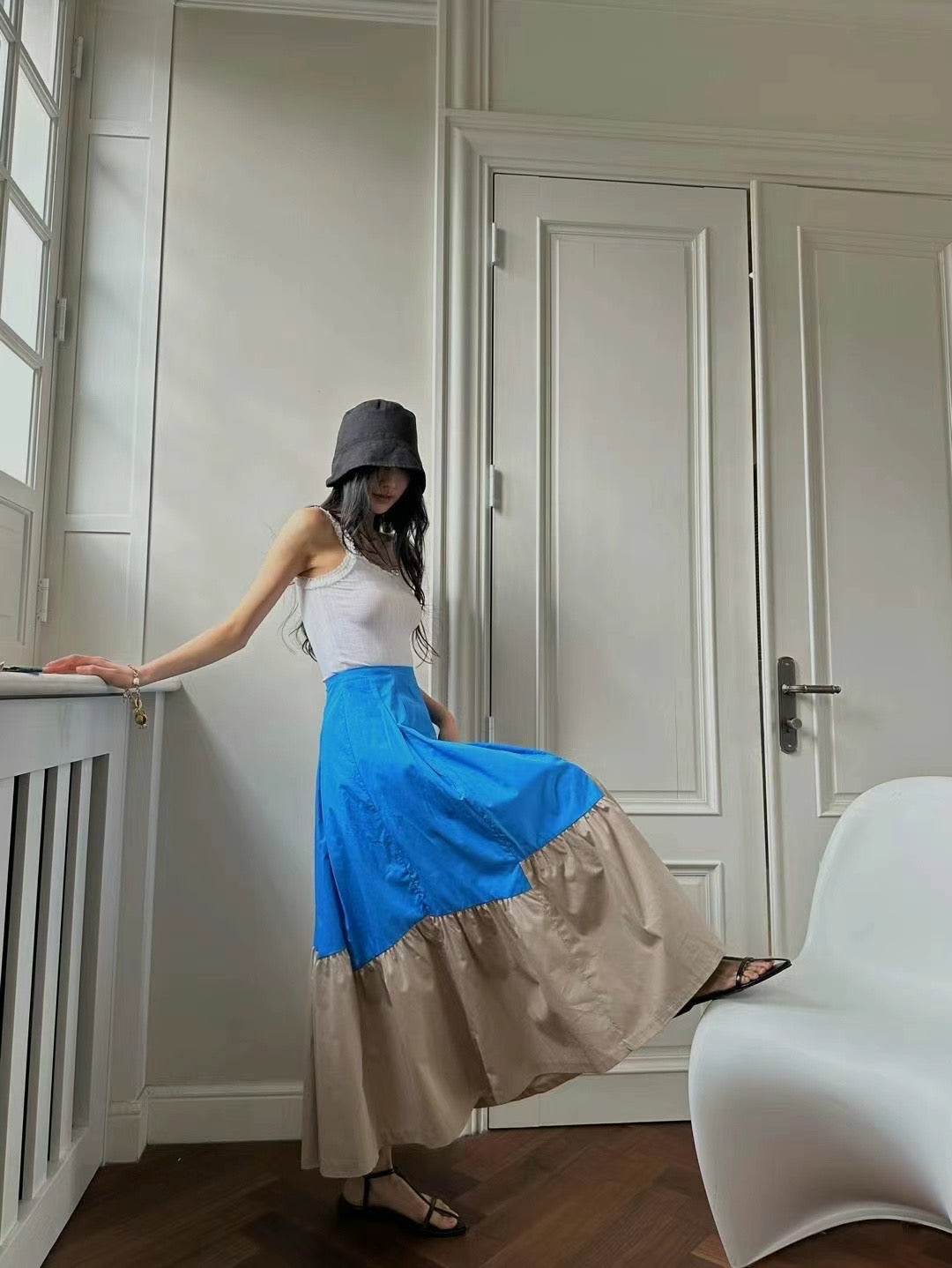 Sold out SoftAttire| 6PO No.9 Cora midi skirt