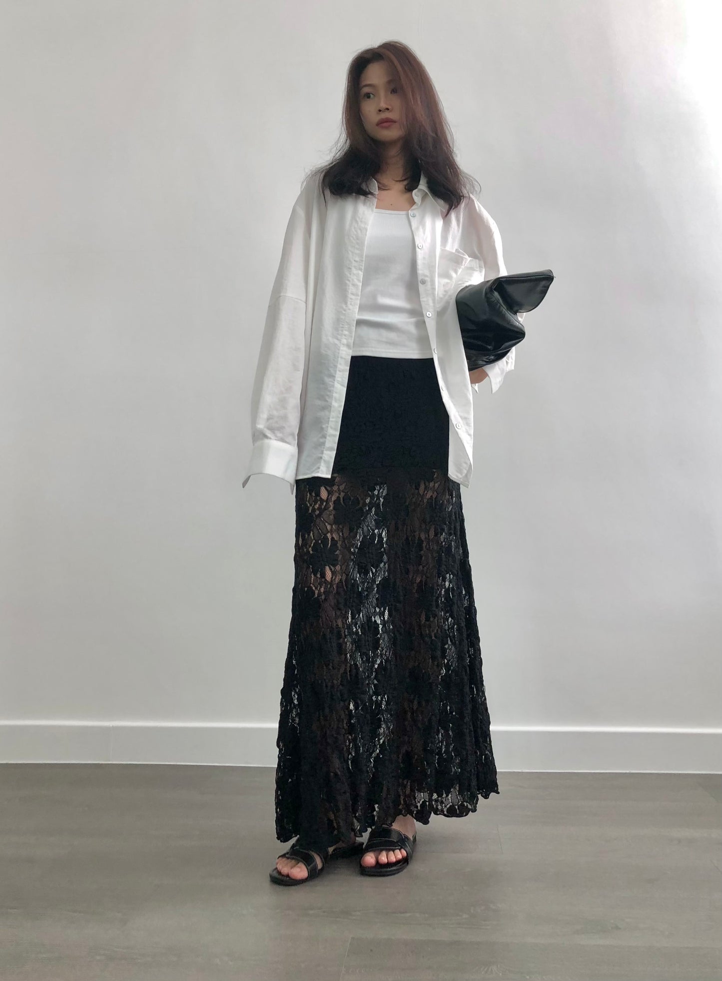 7PO 自留款| No.11 Selena lace maxi skirt