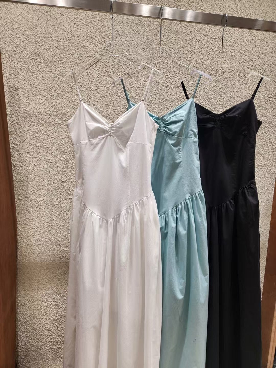 6PO 拖地款 ｜06250108 classy maxi dress ( 有袋）