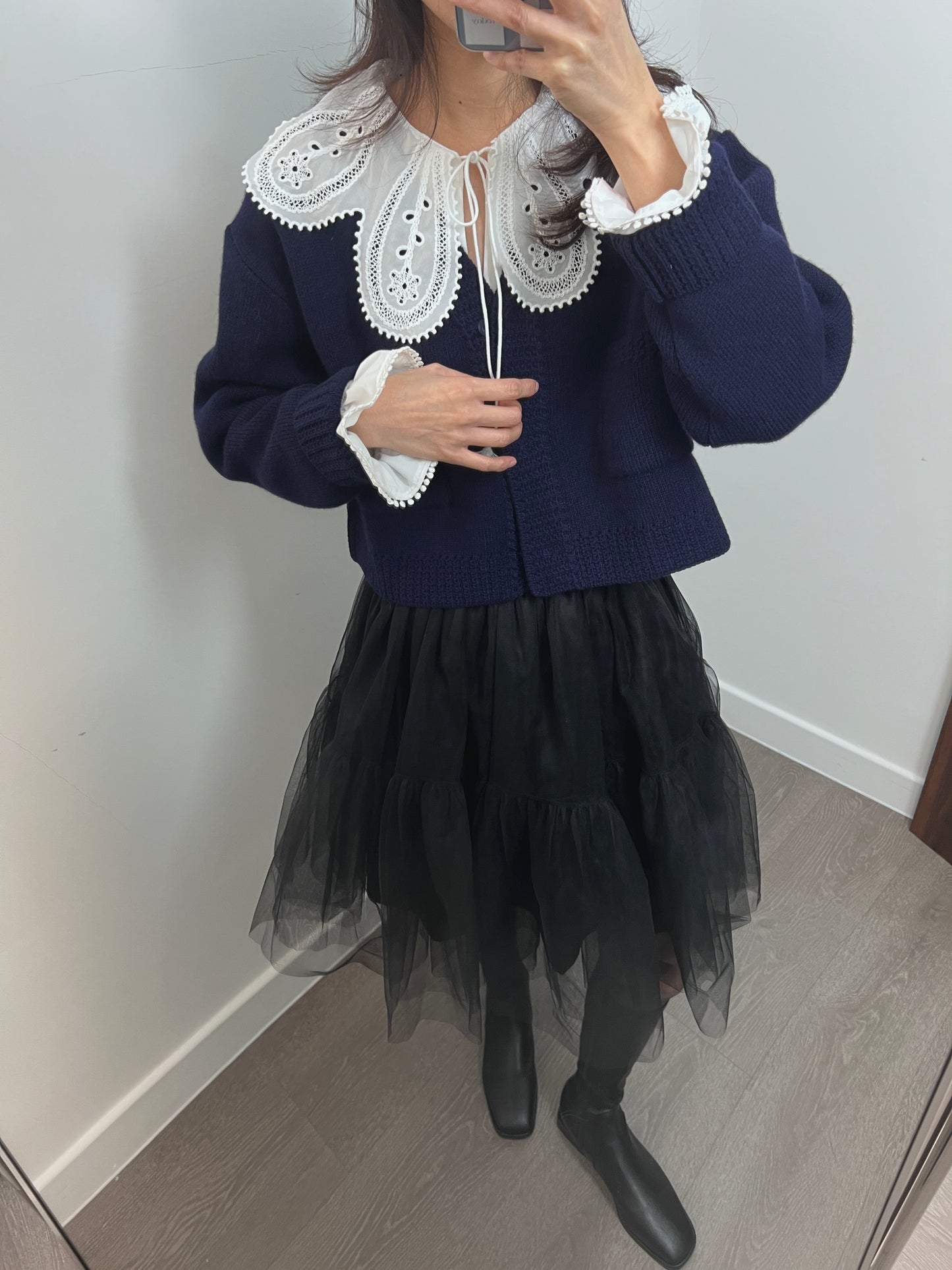 2PO 自留款|  0225016 TuTu midi skirt