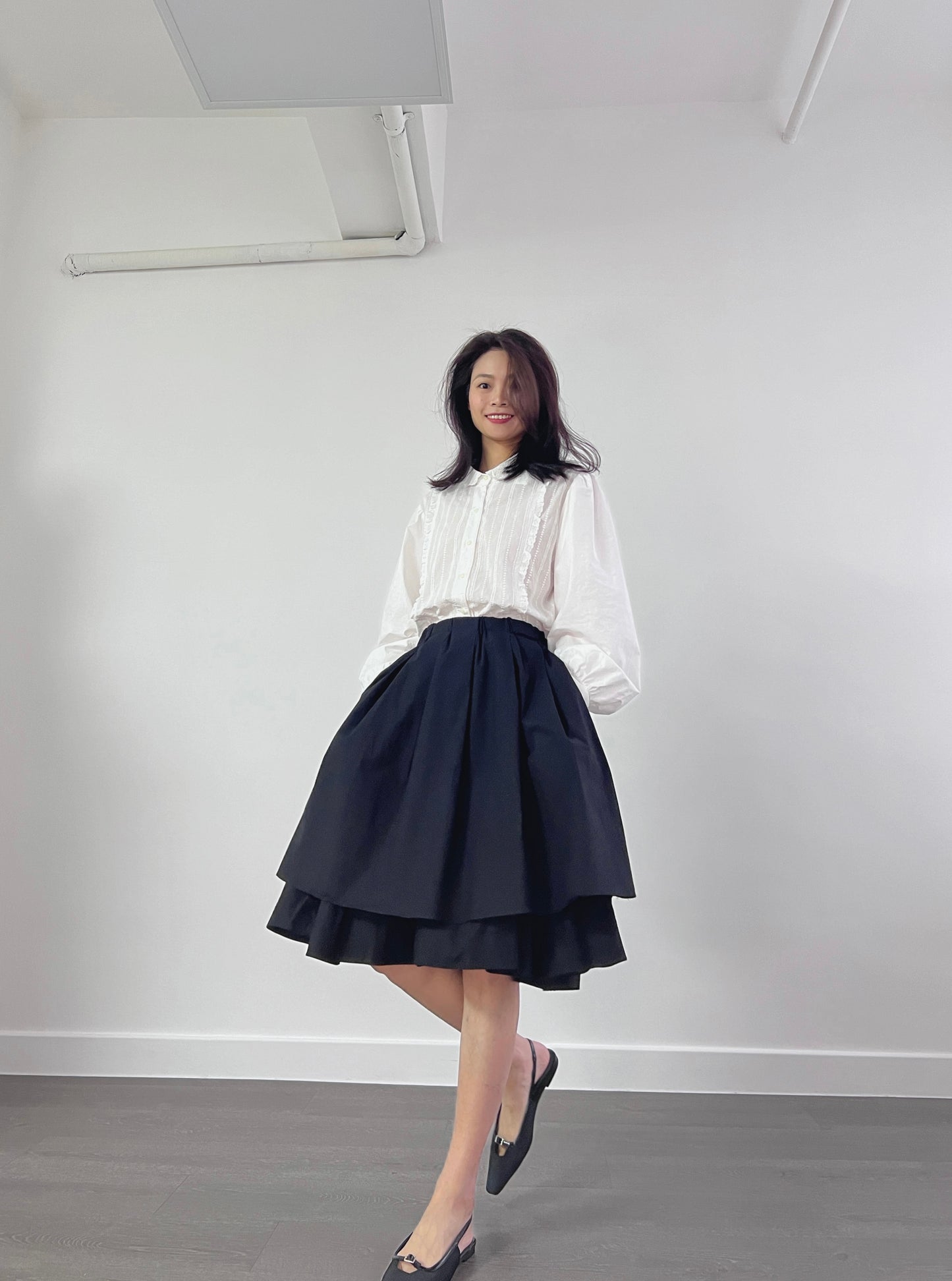 Sold out 24 Spring 羅馬假期套裝｜喱士小領恤衫