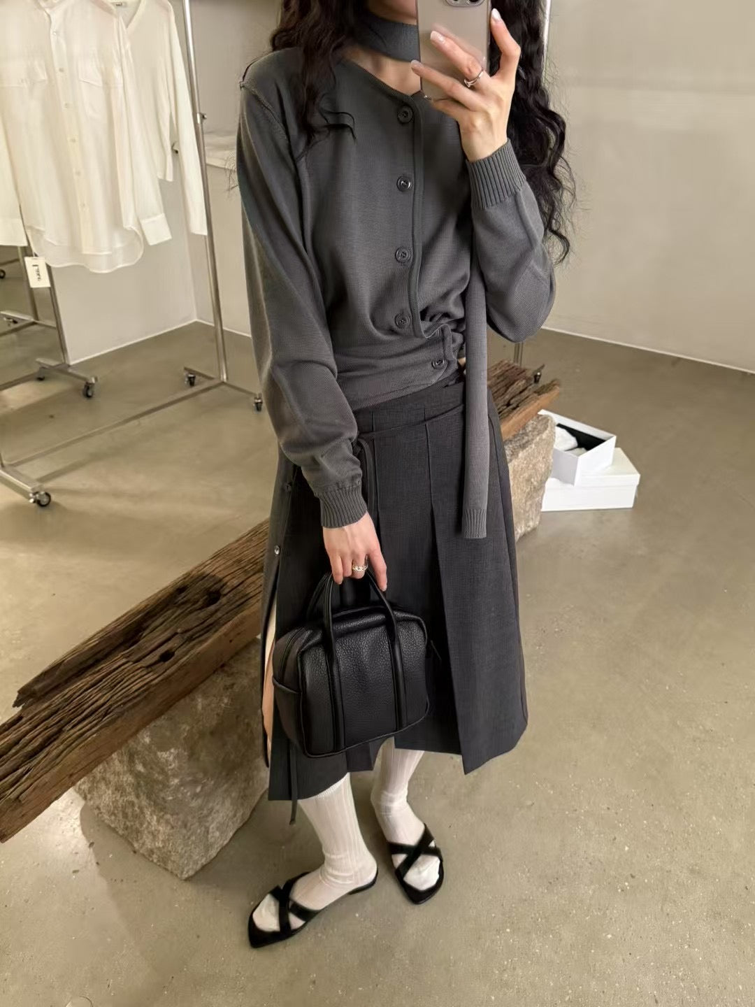 2PO 自留 |  0225023 綁帶cardigan