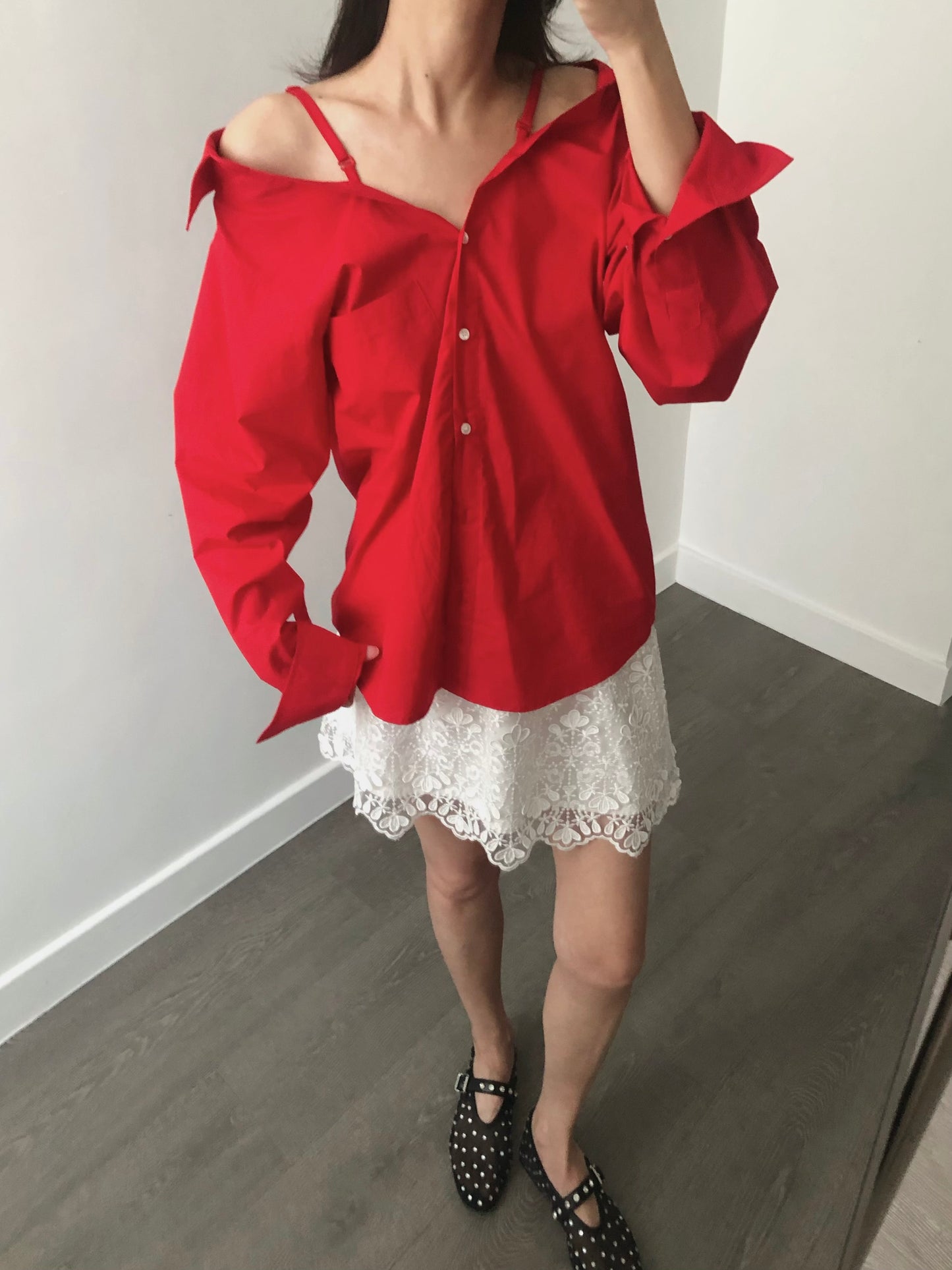 3 PO｜0325035  Off shoulder shirts