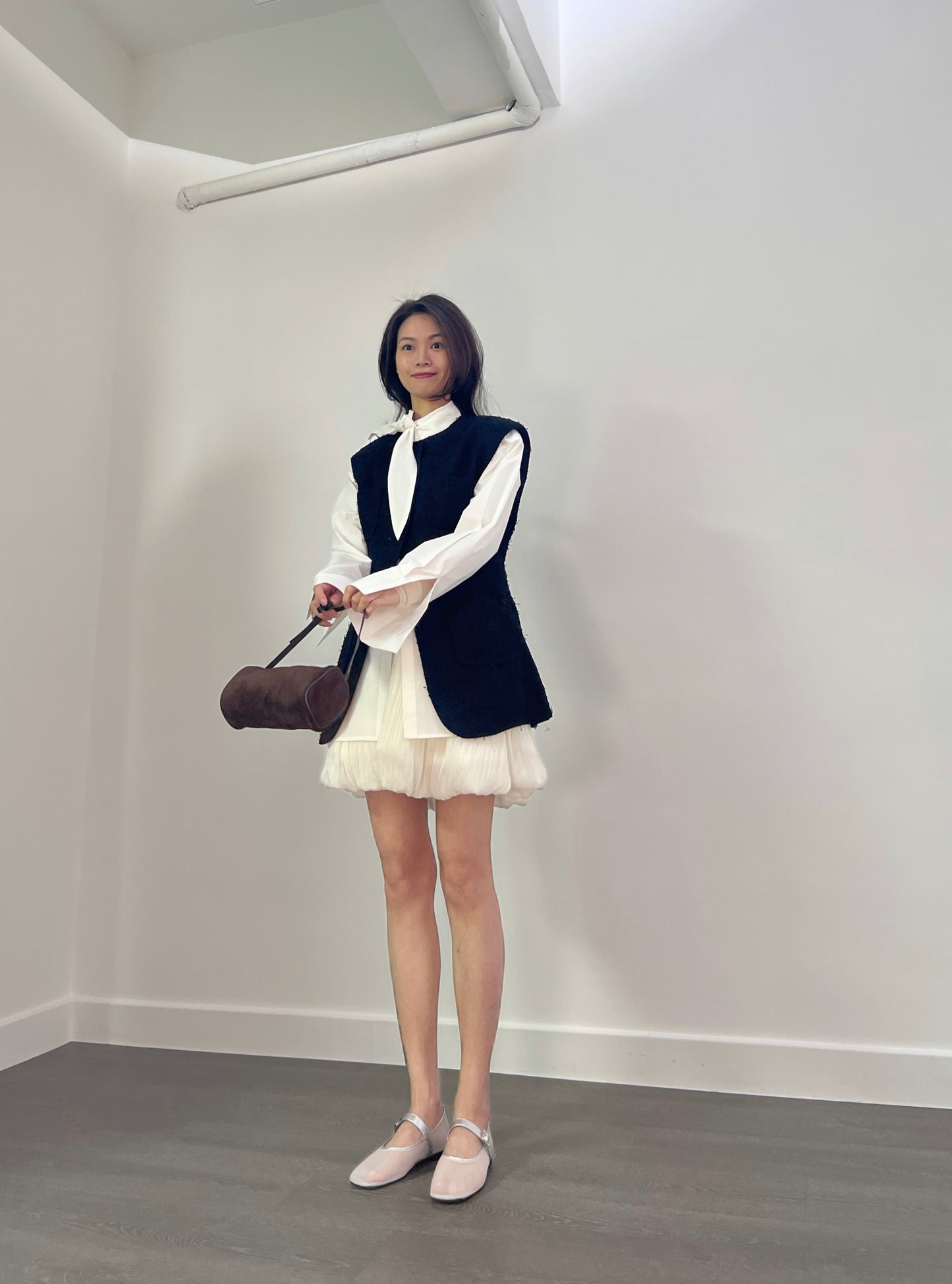 Sold out 24 Spring 棉質領太長版恤衫