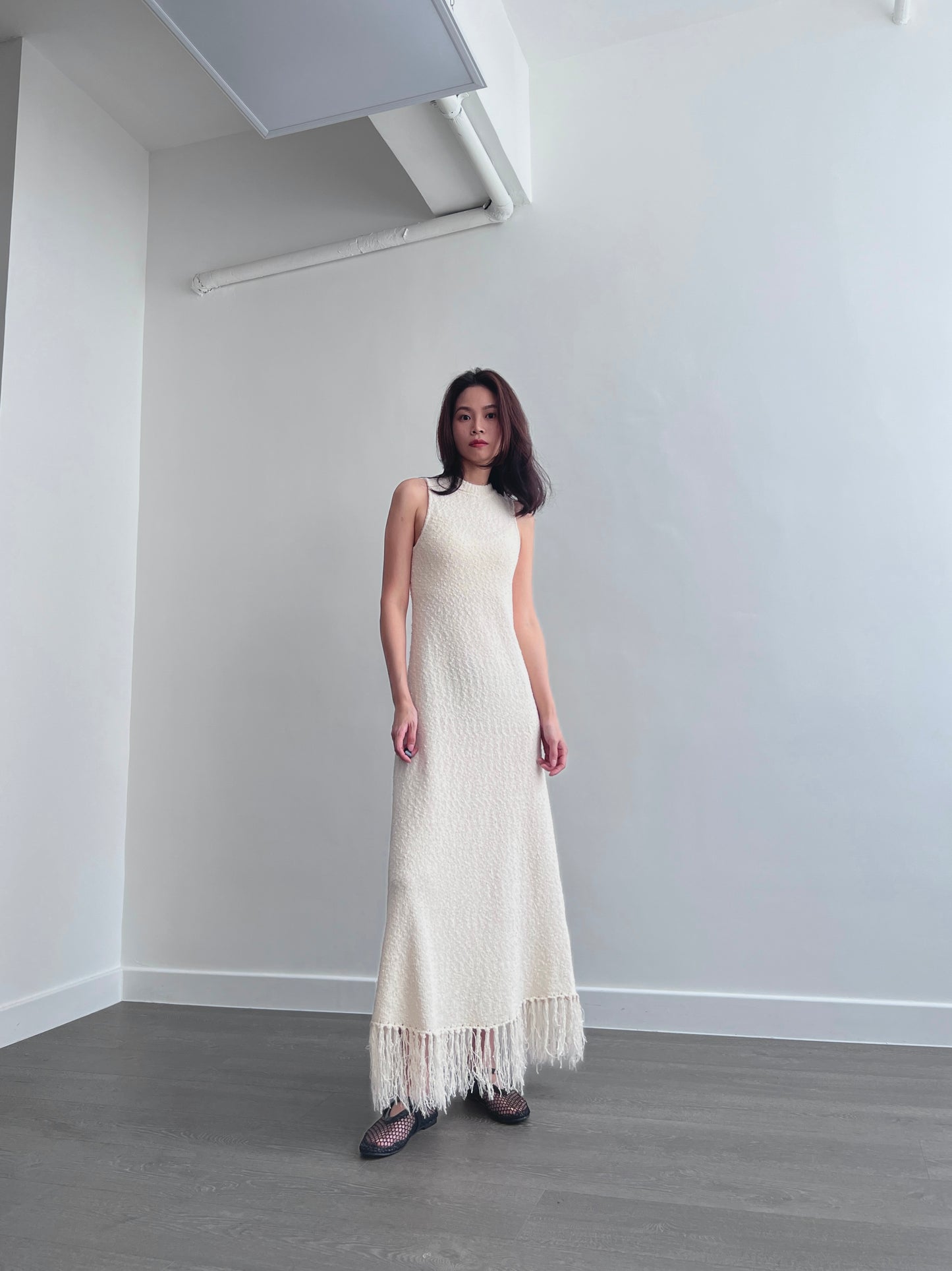 Sold out 4PO No.2 SoSo cotton knit dress
