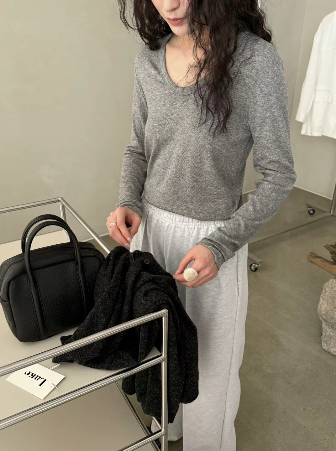 2PO 自留款 |  BAG005 Tofu leather bag