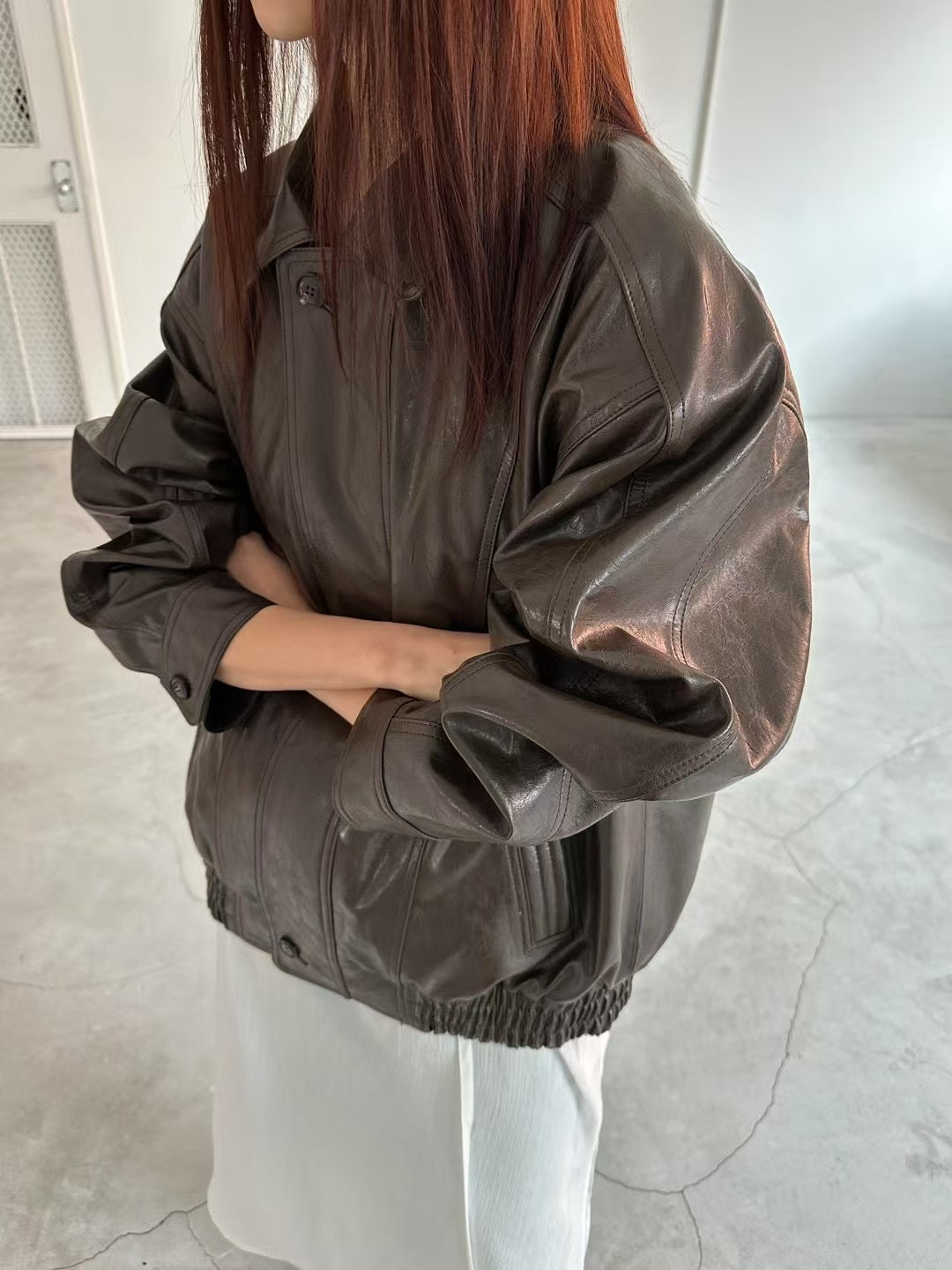 2PO 推介款|  0225029 Faux leather jacket