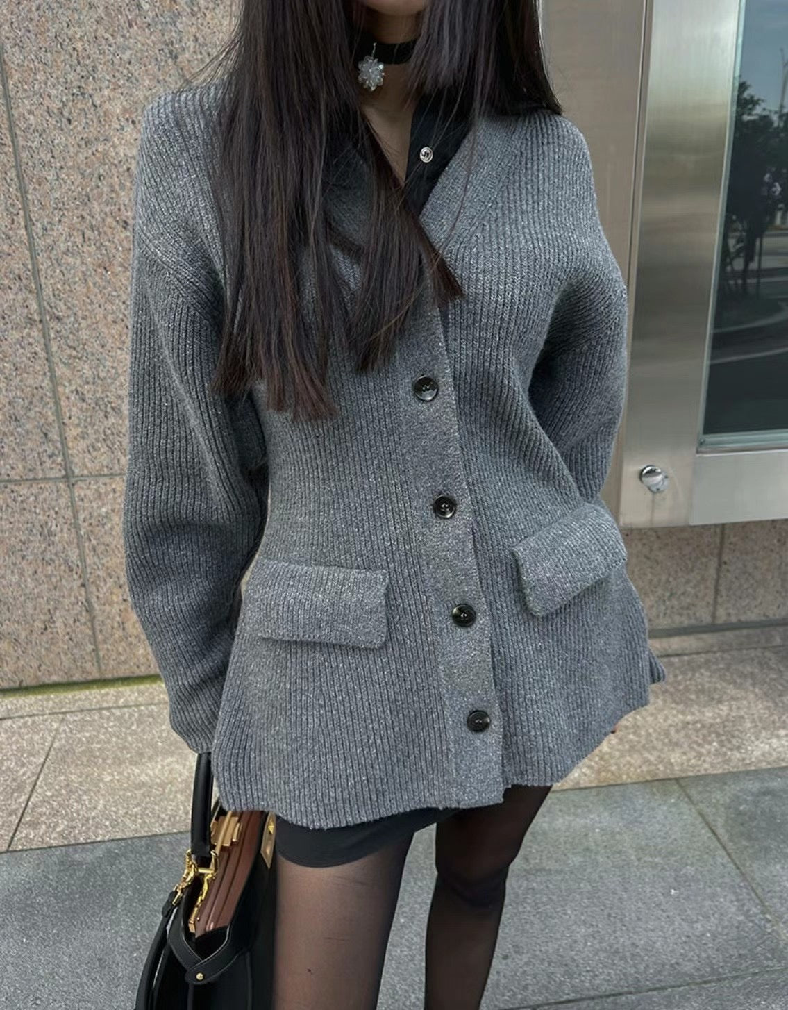 12PO 秋冬版修腰Cardigan | 1224146 Cardigan