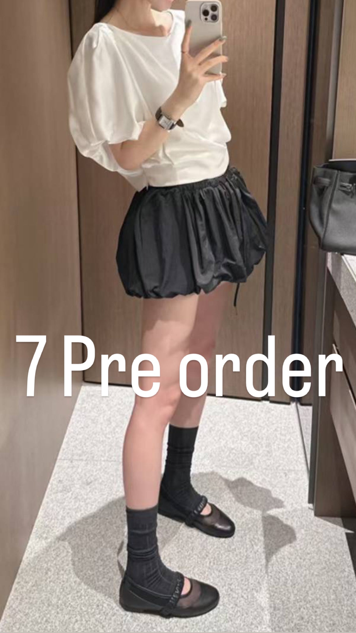 7PO 流行款 | 07250147 Balloon skort （韓國8月初休假貨期會延遲）
