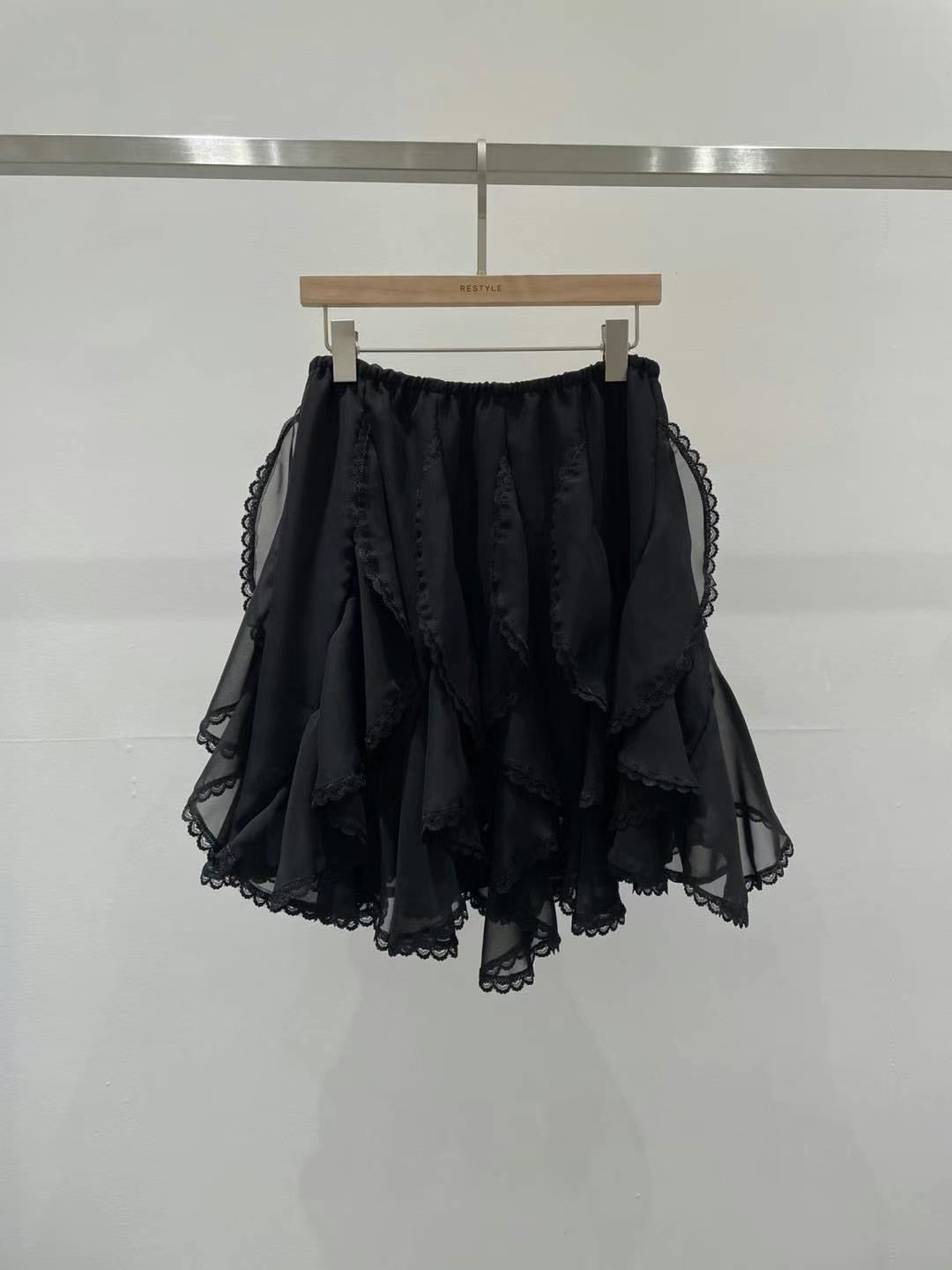 2PO 自留流行款|  0225024 Ruffled Skirt