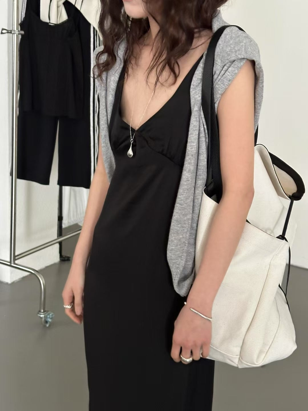 4 PO｜BAG008   Sailboat oversized tote bag