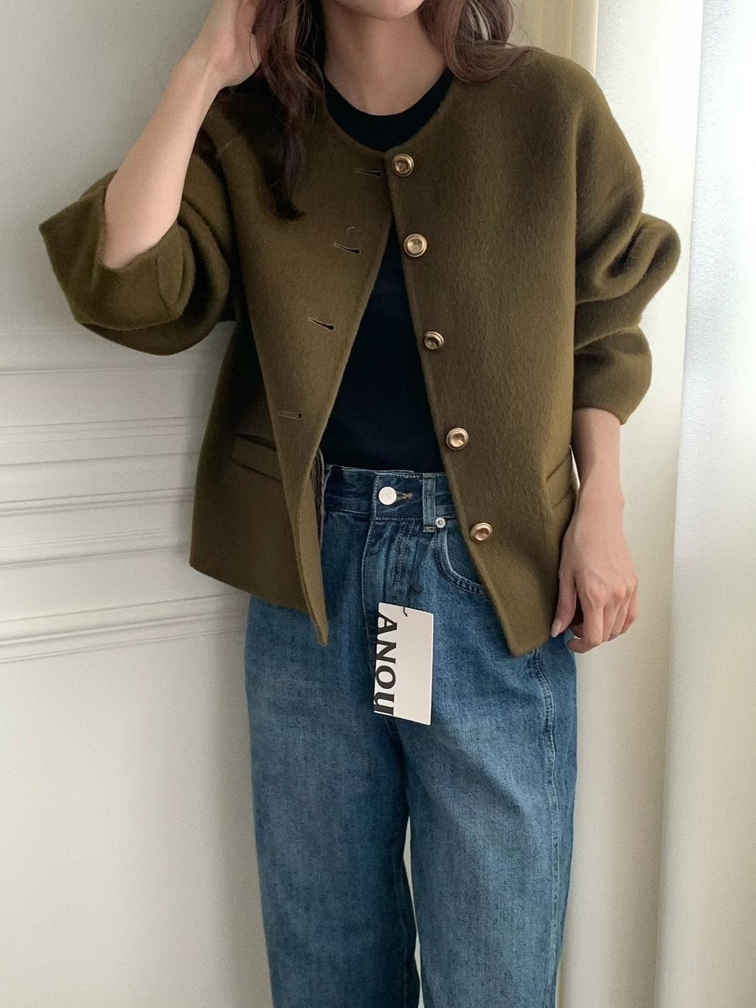 Sold out ✖️9月PO No.2 Handmade 羊絨外套
