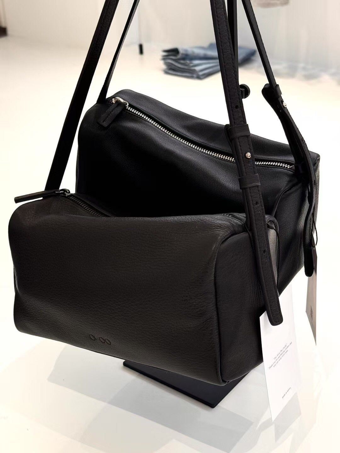 4PO|  BAG007   leather Pillow bag