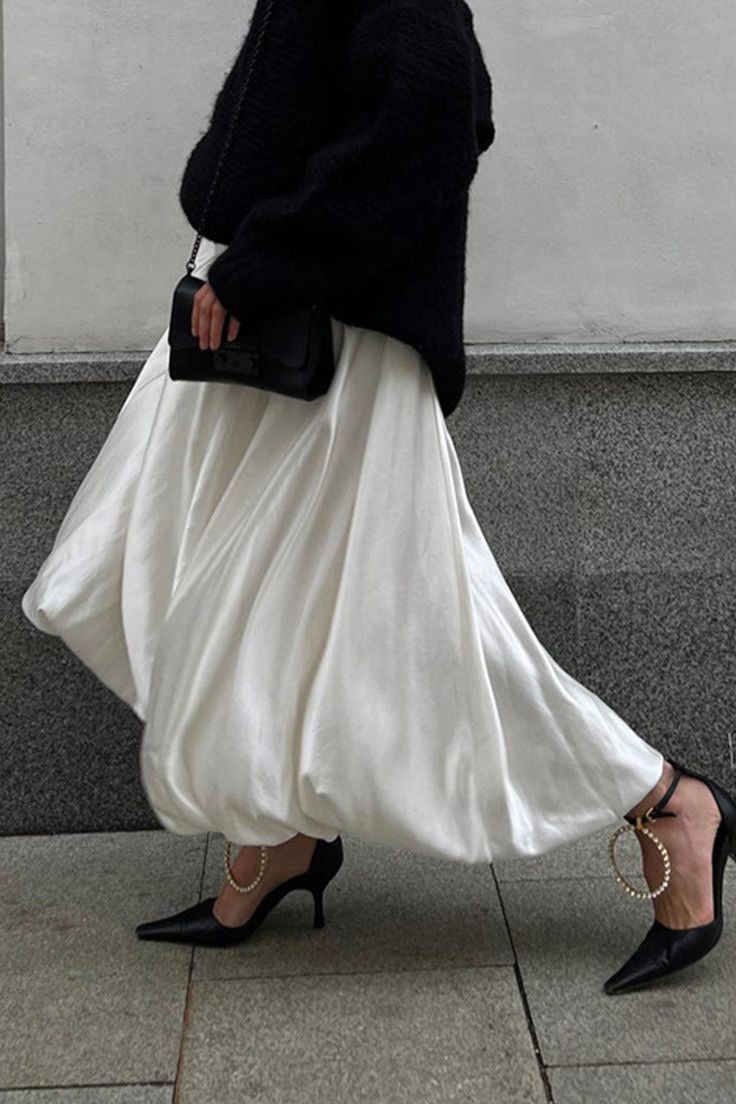 復活款| 歐美流行 4PO Balloon skirt