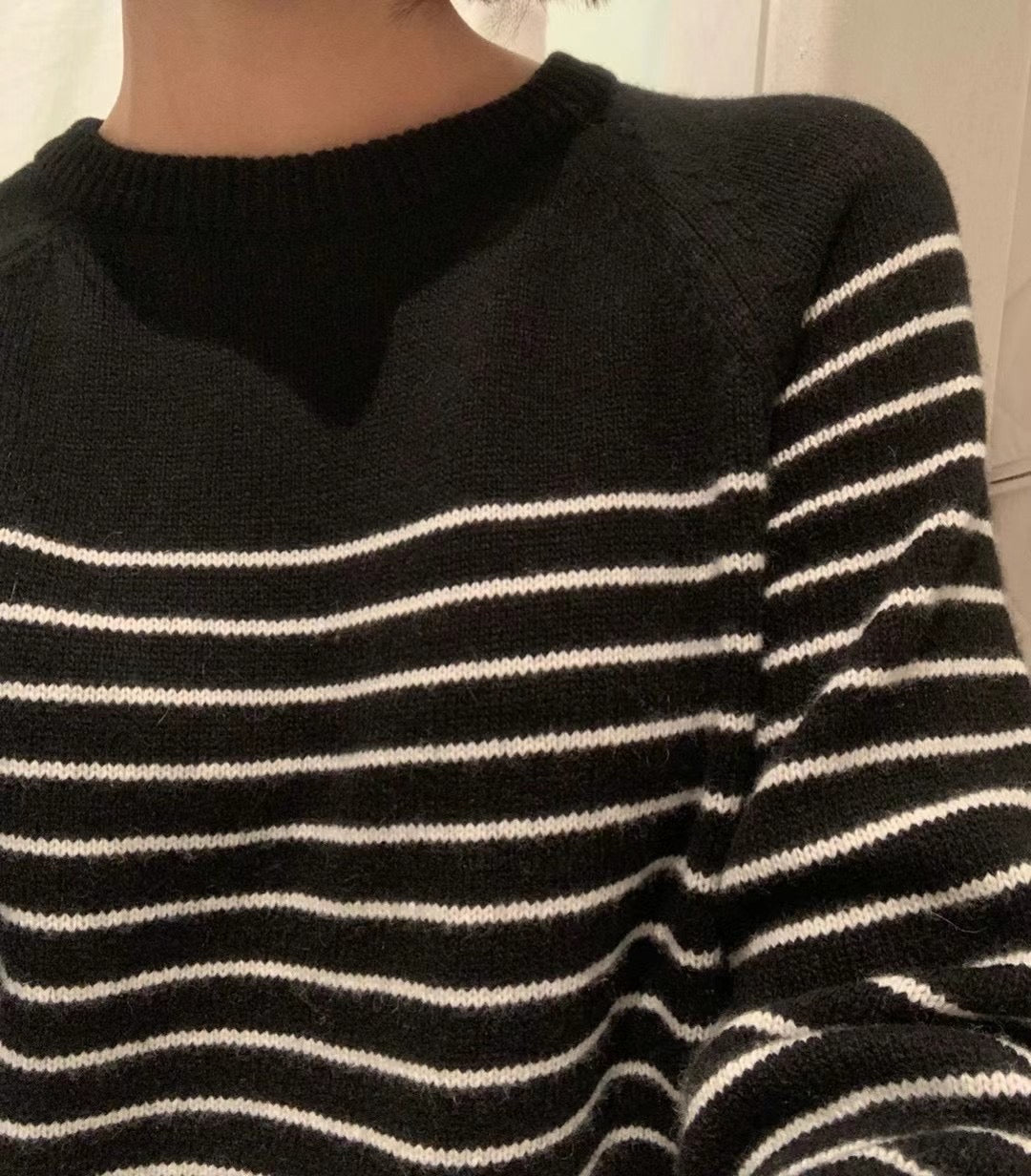 Sold out ✖️9月PO No.3 Merino Wool +Cashmere sweater