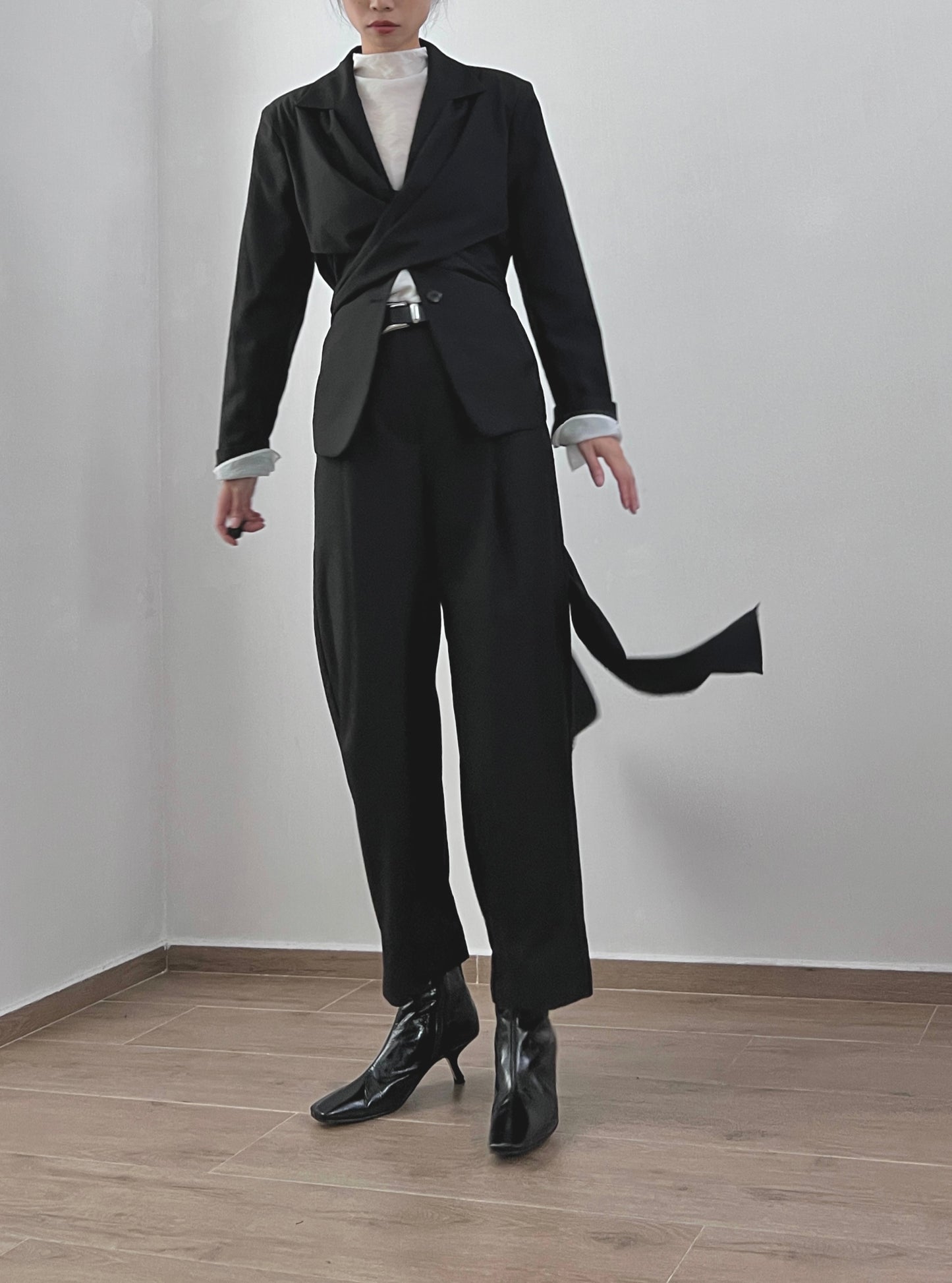 立秋PO No.3 Tie front Blazer
