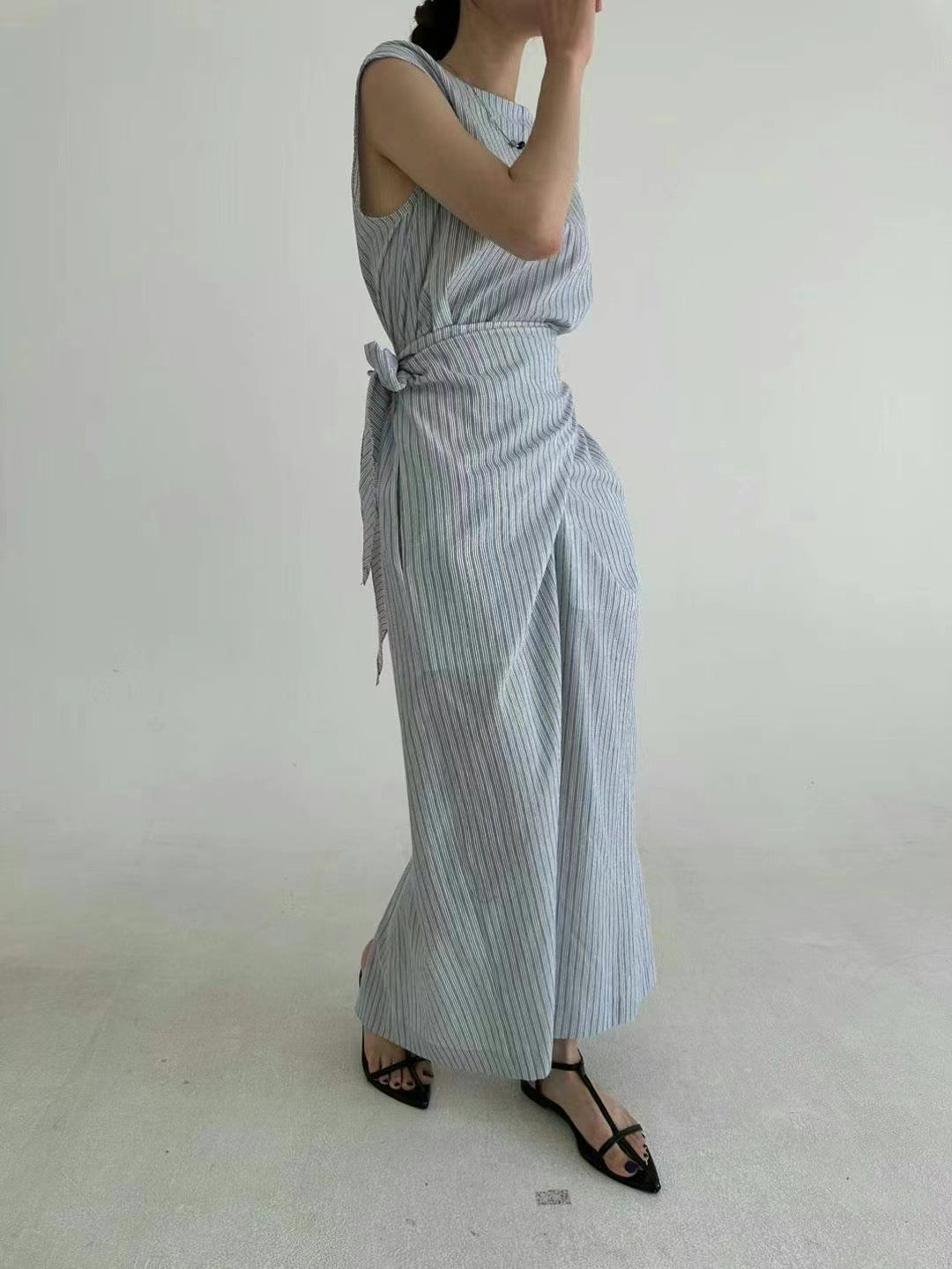 Sold out SoftAttire| 6PO No.10 Evelyn wrap dress ｜