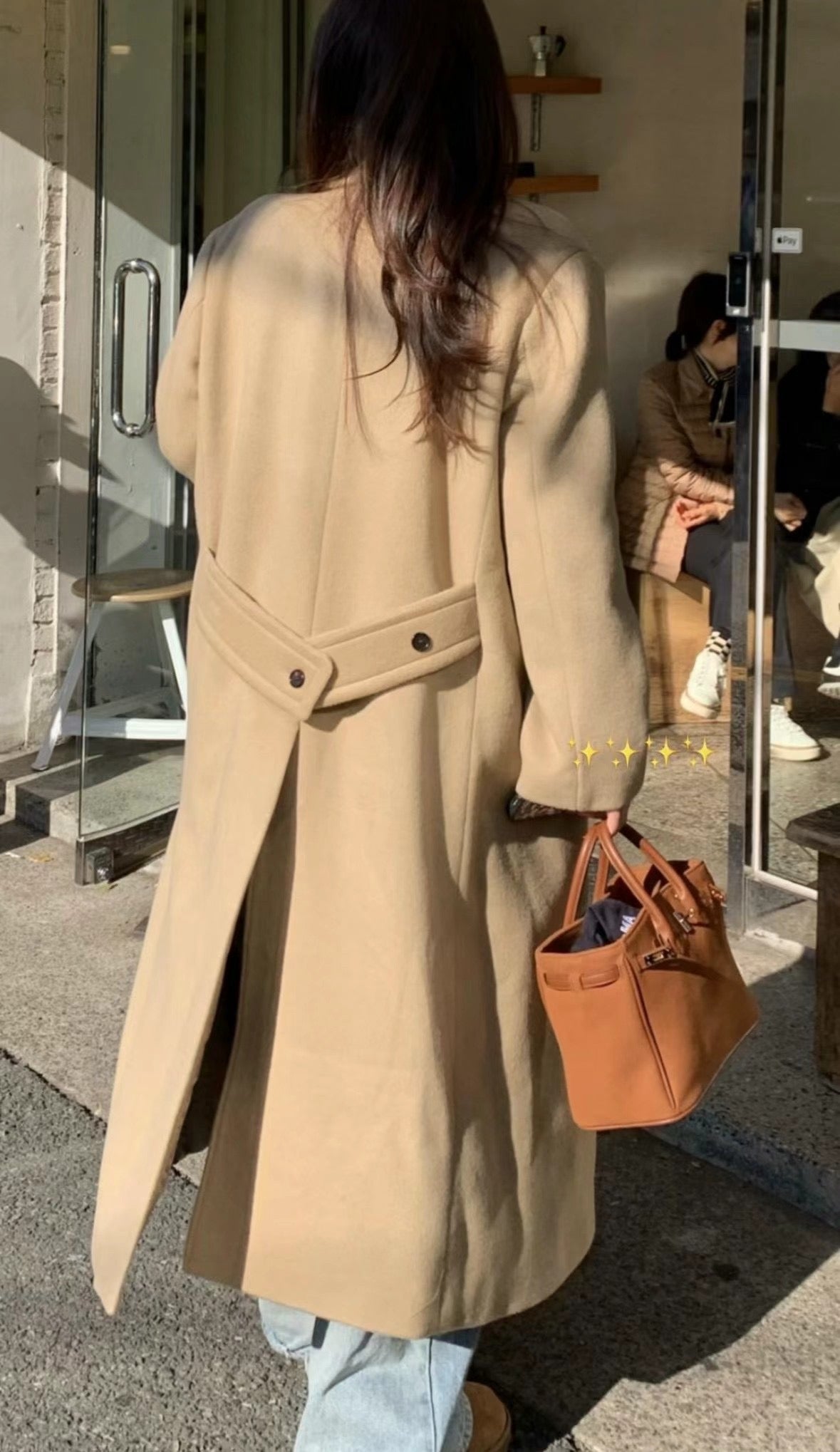 11月PO 24FW流行｜ 1124126 Double breasted Merino wool coat