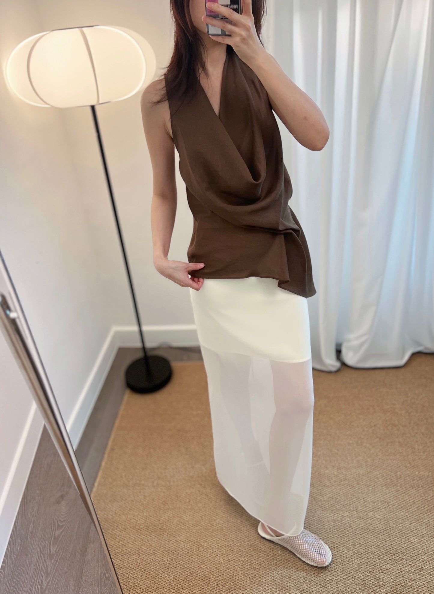 5PO 自留超靚 |0525094   Asymmetrical twist top