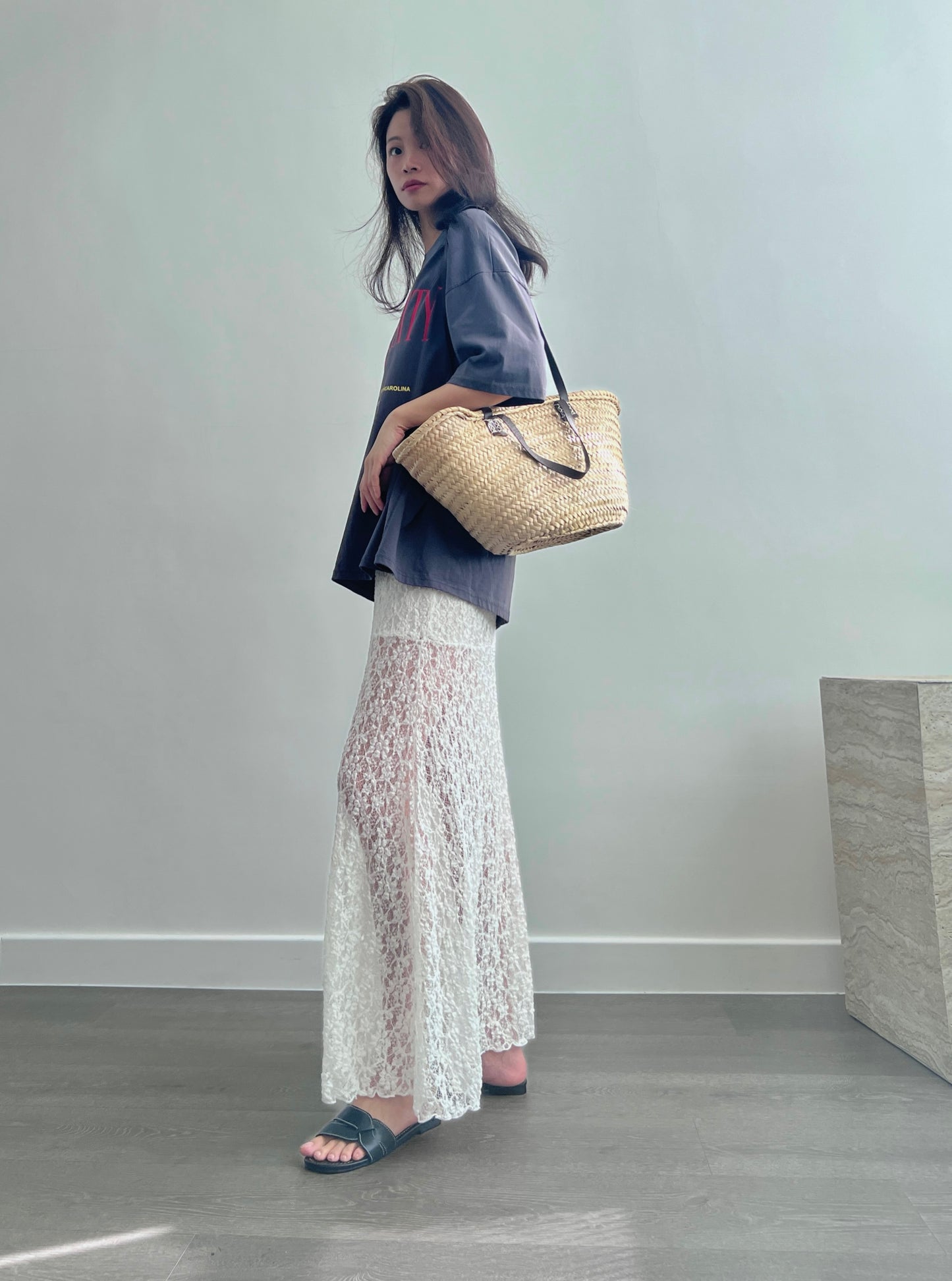 7PO 自留款| No.11 Selena lace maxi skirt