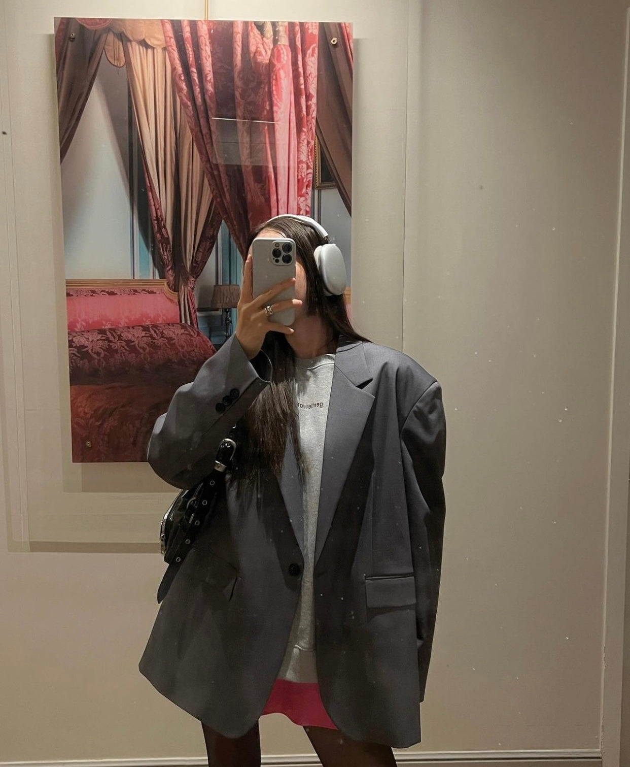 Sold out 立秋PO No.23 歐美街拍大熱 Boxy fit oversized blazer