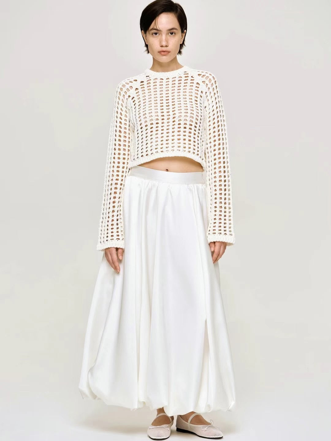 復活款| 歐美流行 4PO Balloon skirt