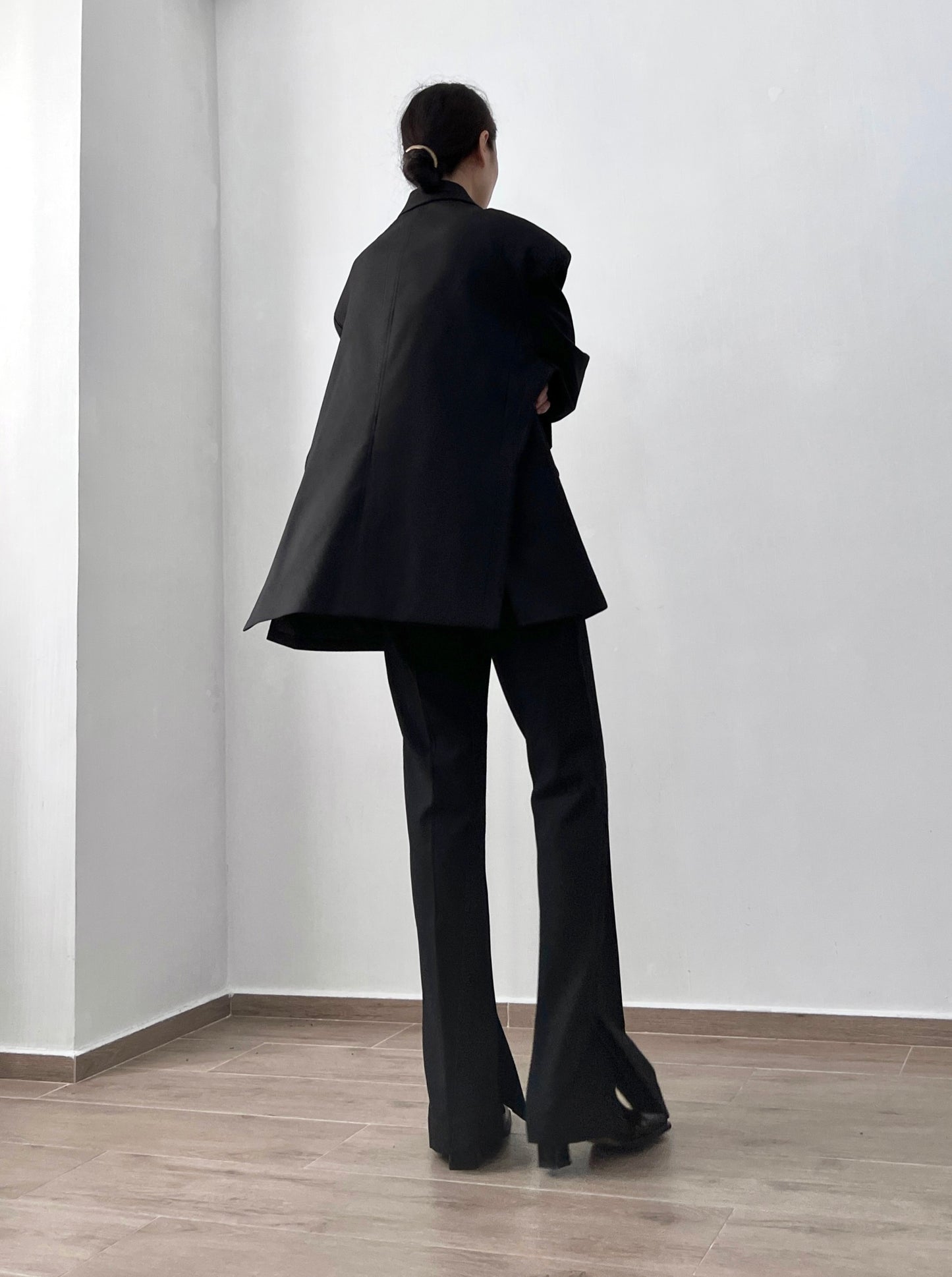 Sold out 立秋PO No.23 歐美街拍大熱 Boxy fit oversized blazer