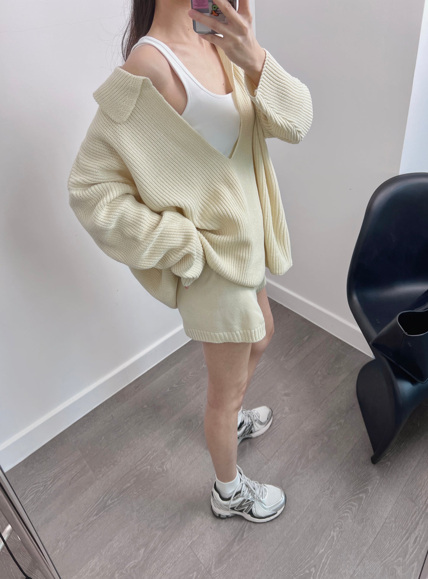 3 PO Hot pick｜0325033 effortlessly chic knit set