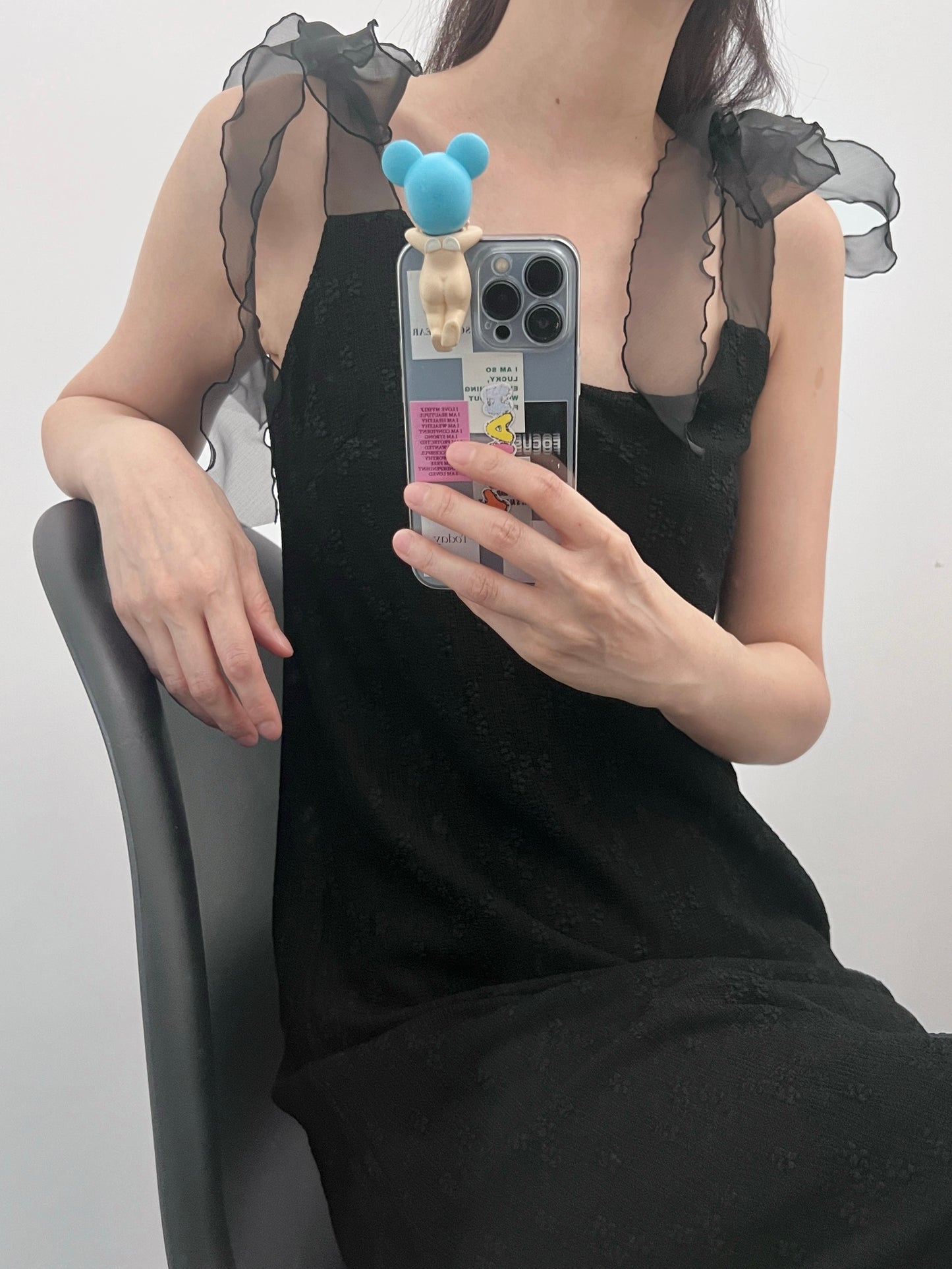 6PO 夏日浪漫🫧｜06250105 蝴蝶肩綁帶連身裙