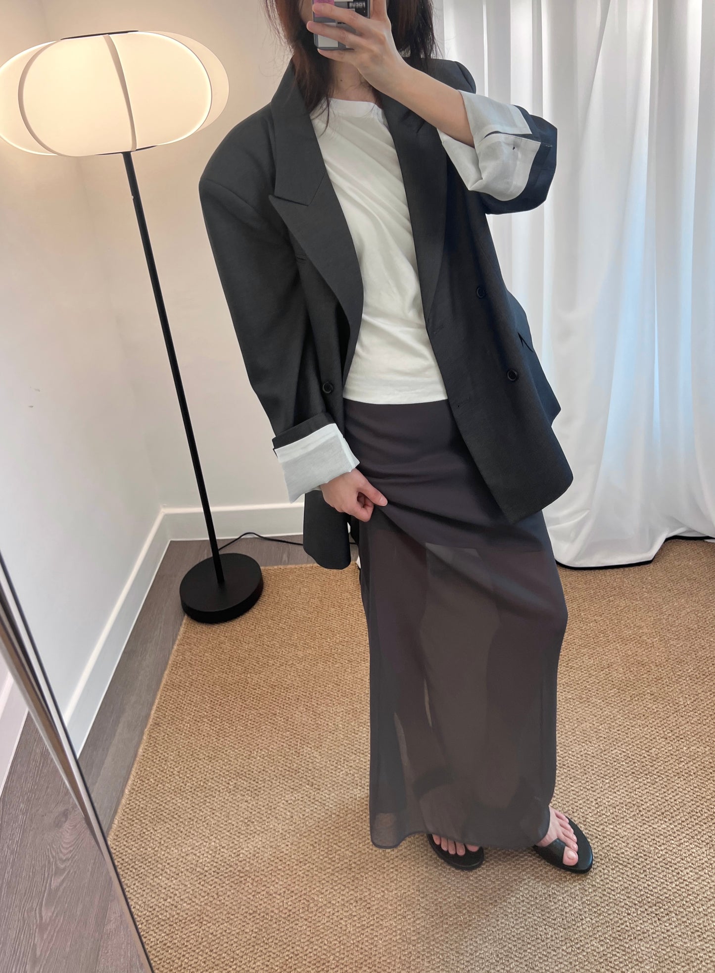 5PO 自留推介 |0525092 Chiffon dreams straight out skirt