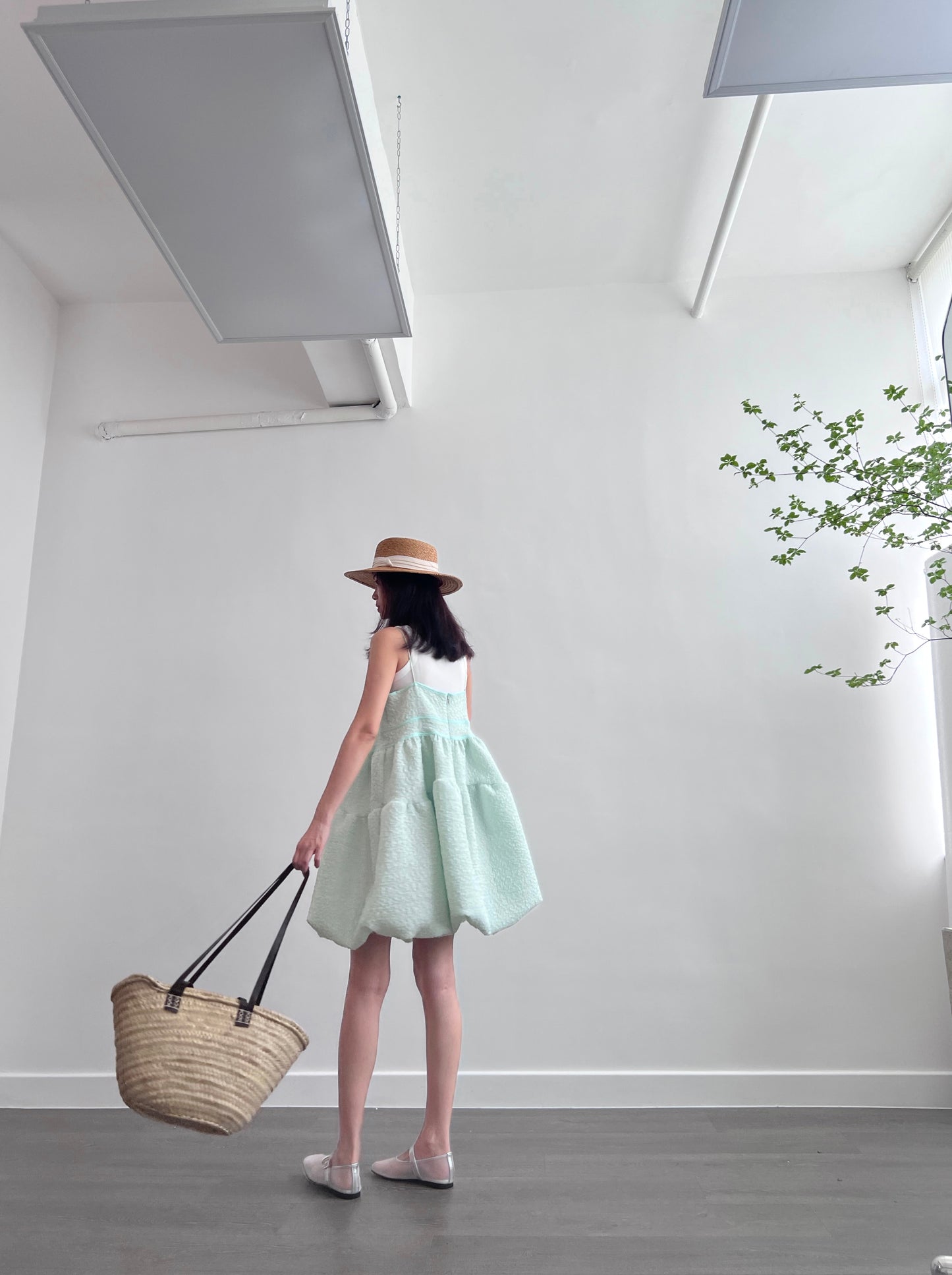 Sold out 5Pre order  No.1 打卡超上鏡| Blossom mini dress