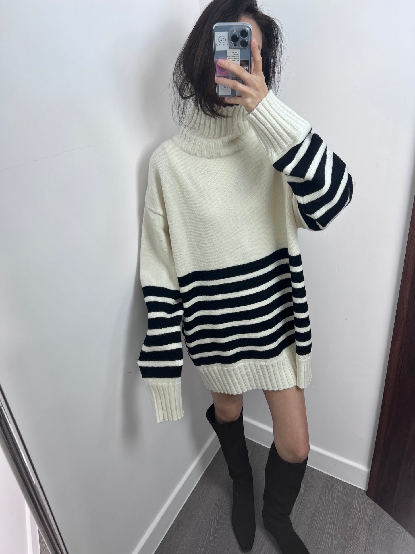 12PO | 1224134 Oversized Knit dress
