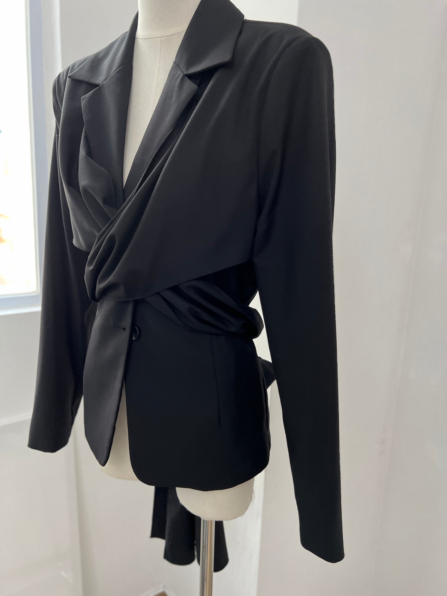 立秋PO No.3 Tie front Blazer