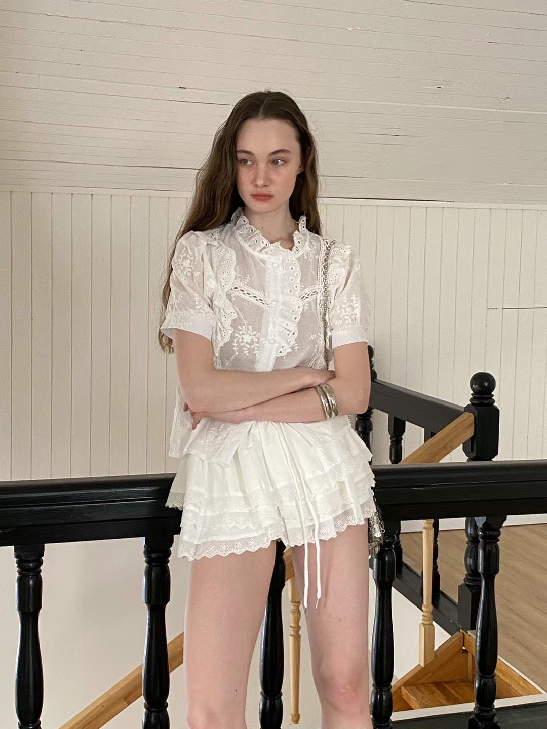 7PO 自留款 | 07250128 Romantic lace blouses